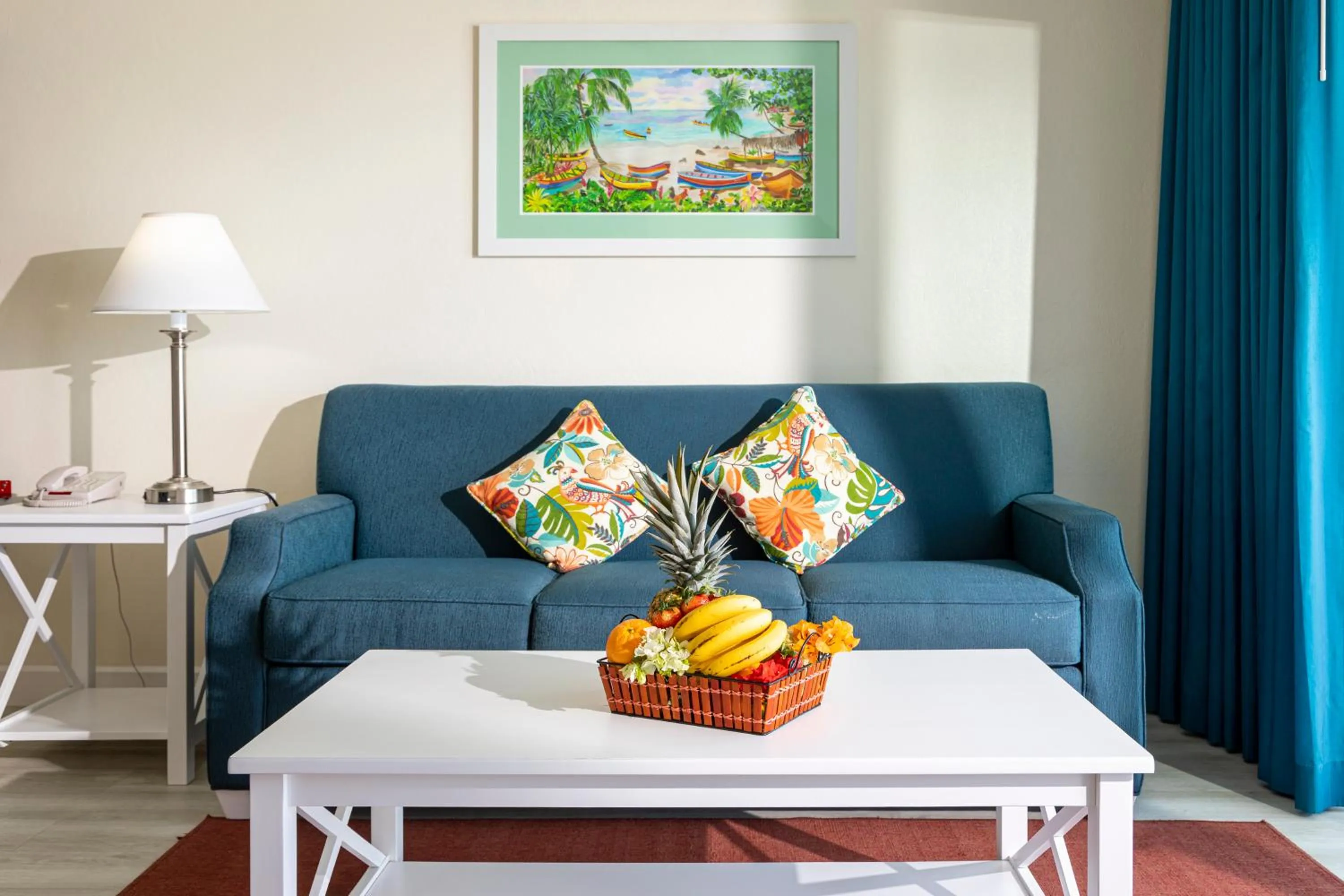 Seating area in La Vista Resort