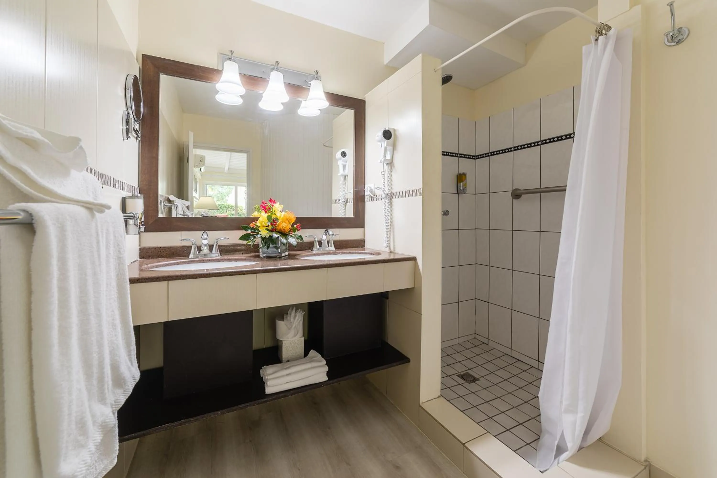 Shower in La Vista Resort