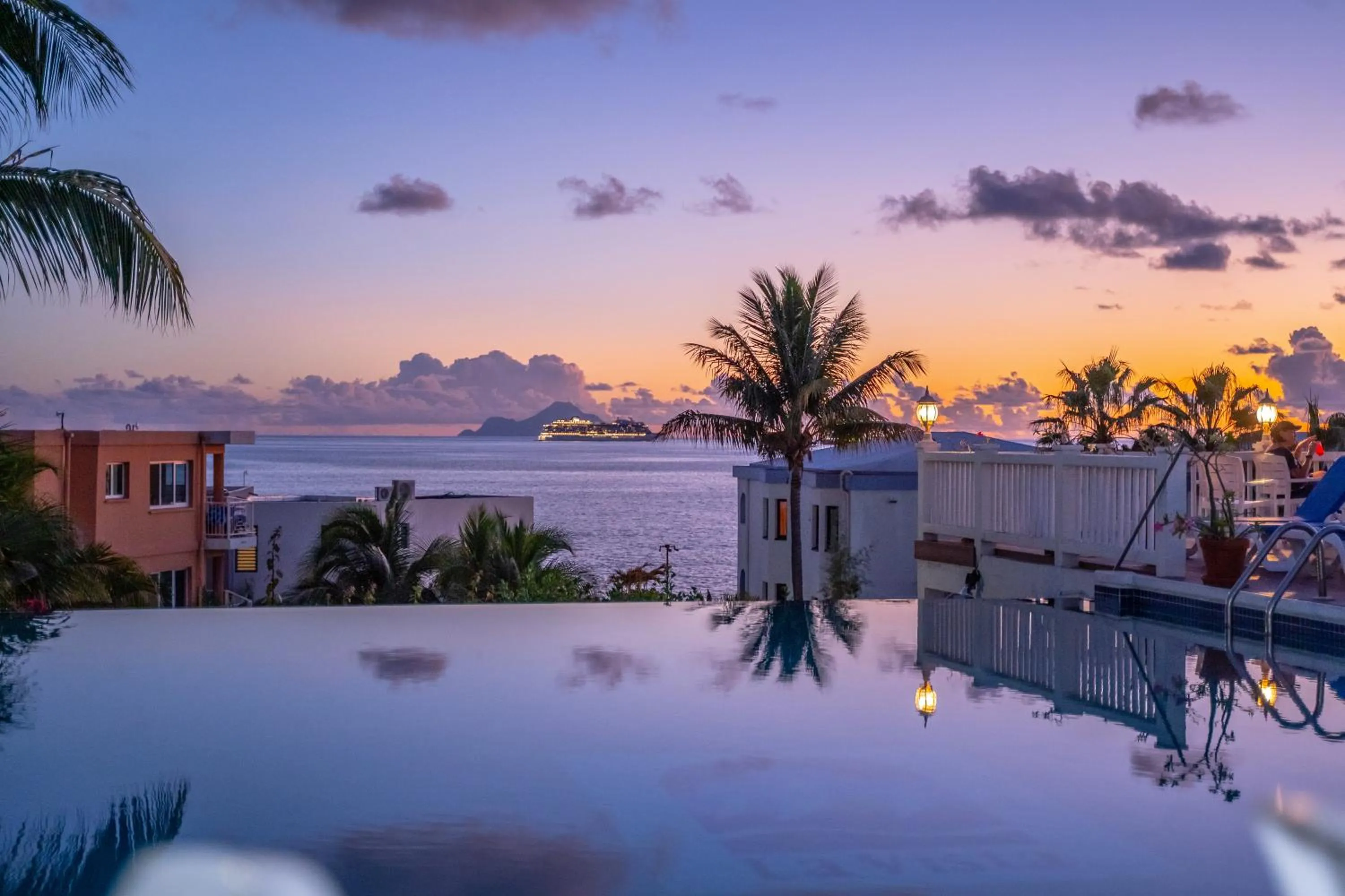 Swimming pool in La Vista Resort
