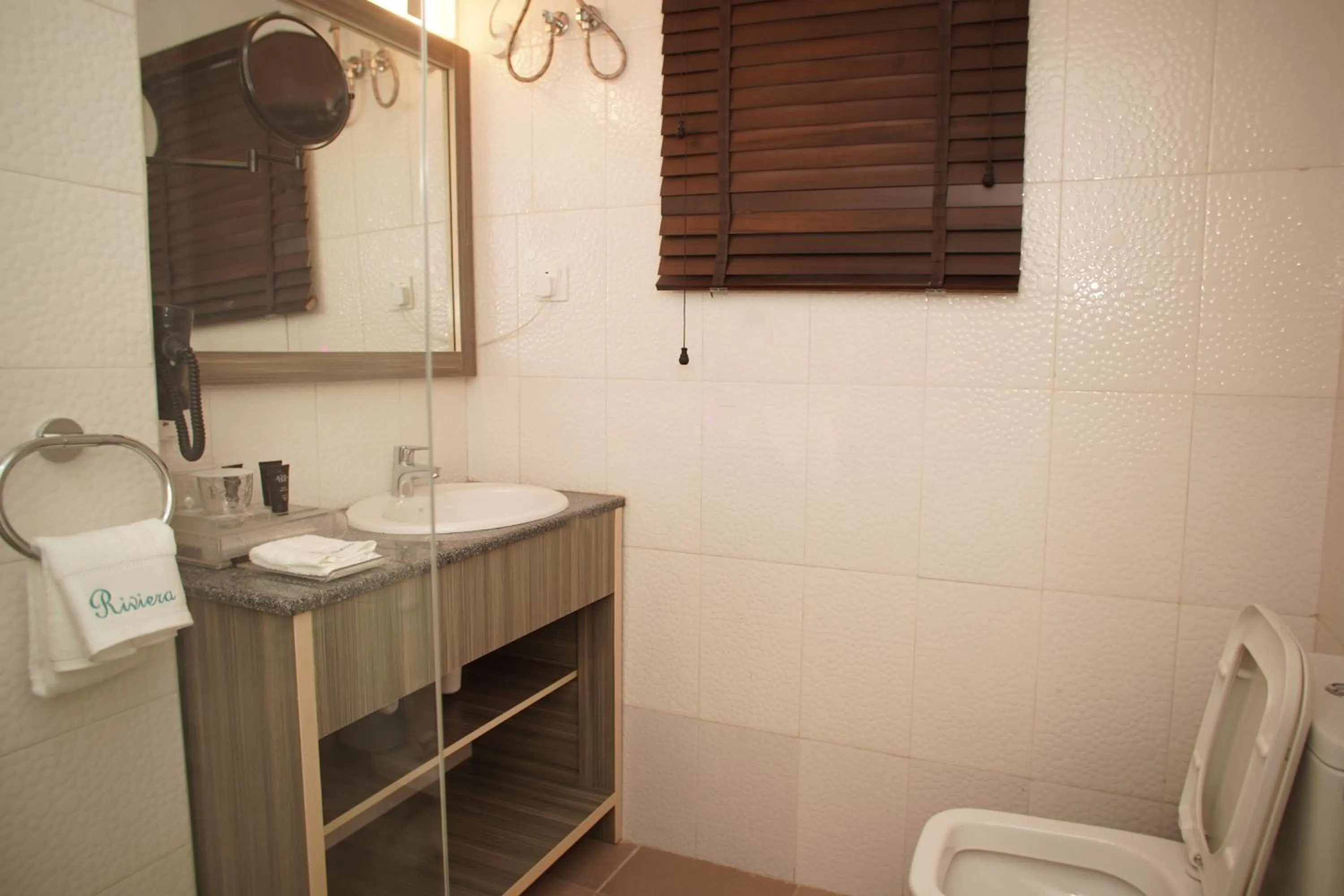 Bathroom in Riviera Suites