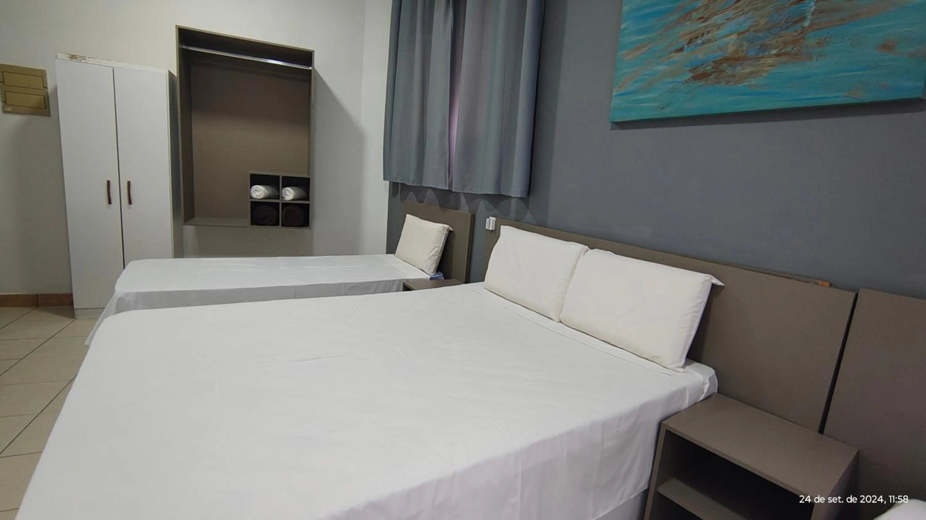 Bed in Santos Hotel