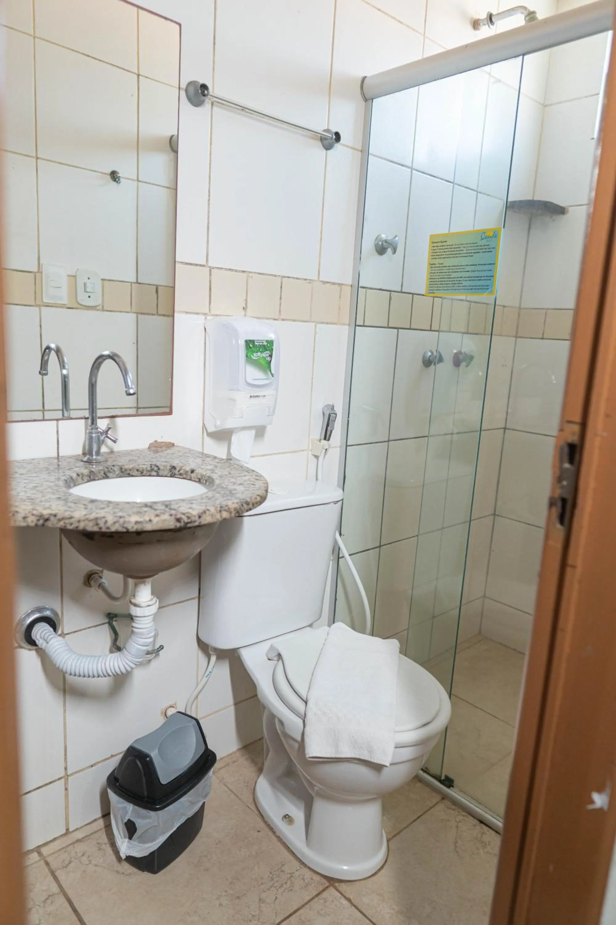Bathroom in Conde Hotel Maceió