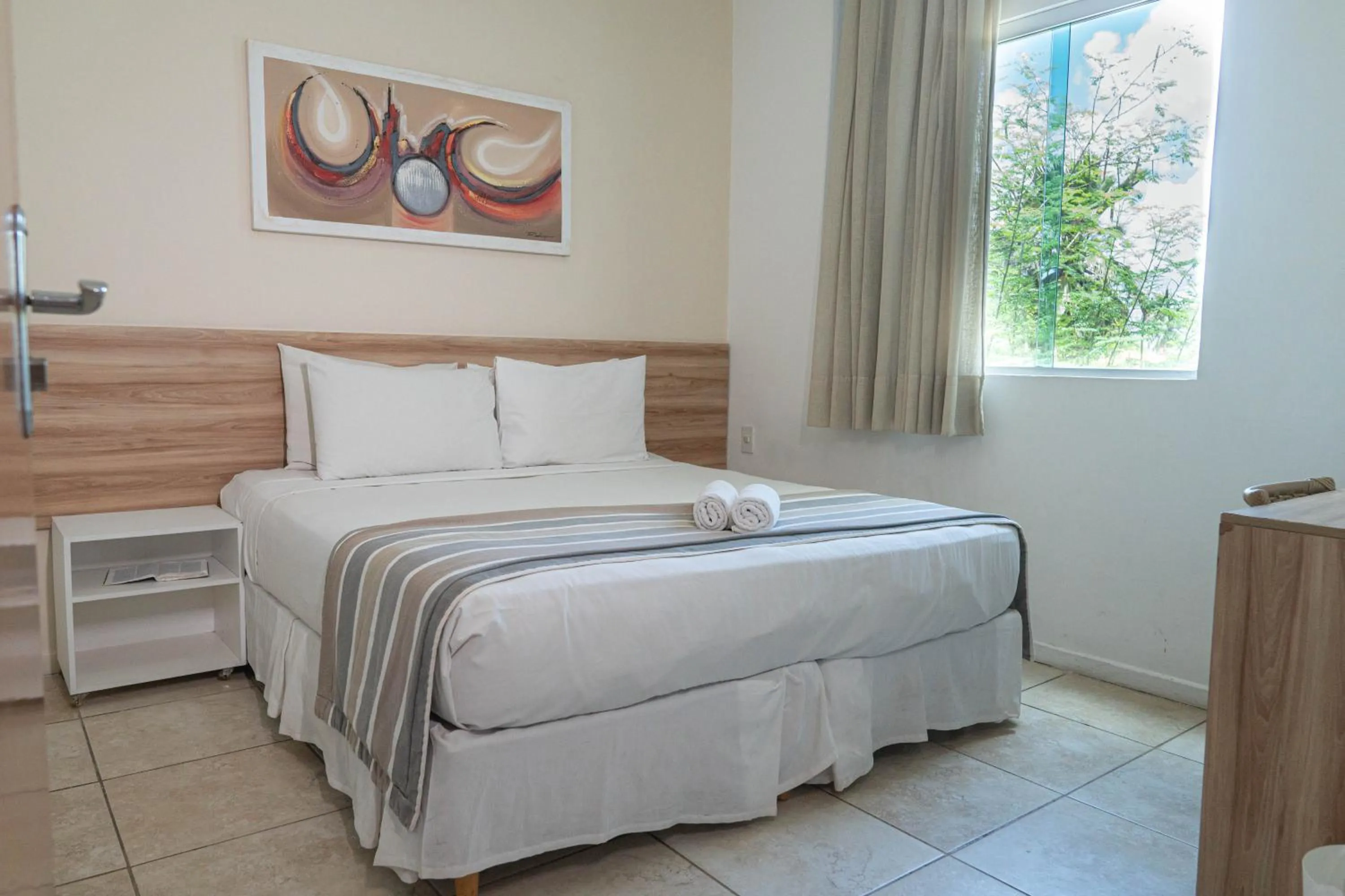 Bedroom, Bed in Conde Hotel Maceió