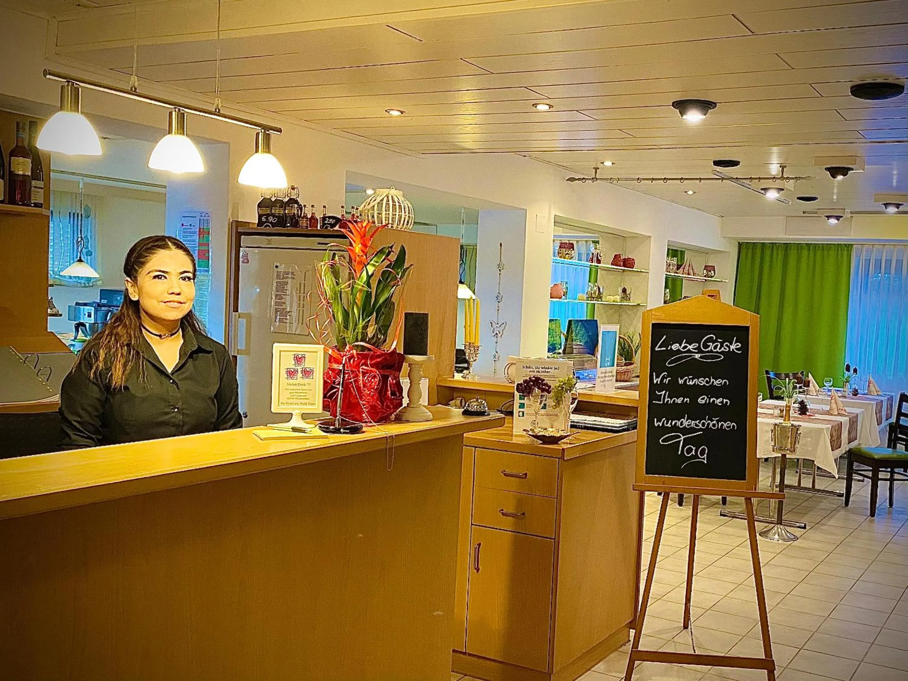 Lobby or reception in Meister BÄR HOTEL Am Wald