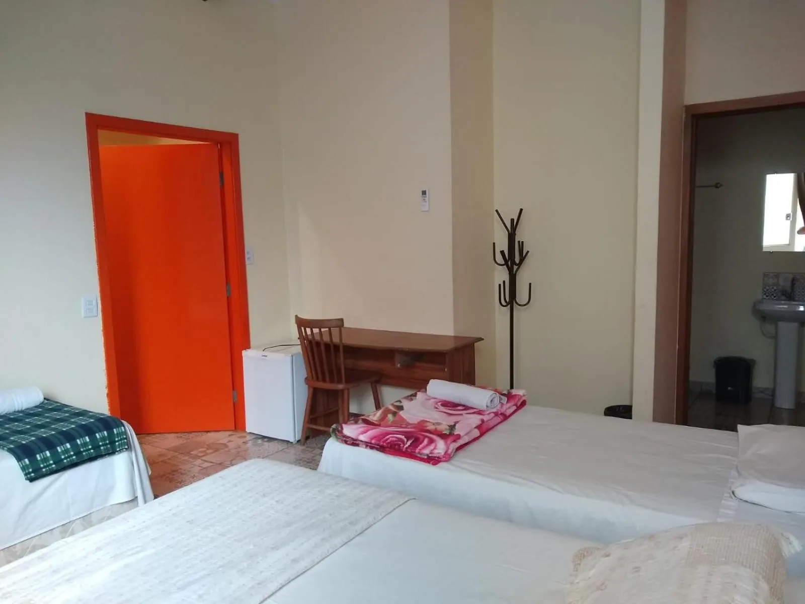 Bed in Ipê Rosa Hotel