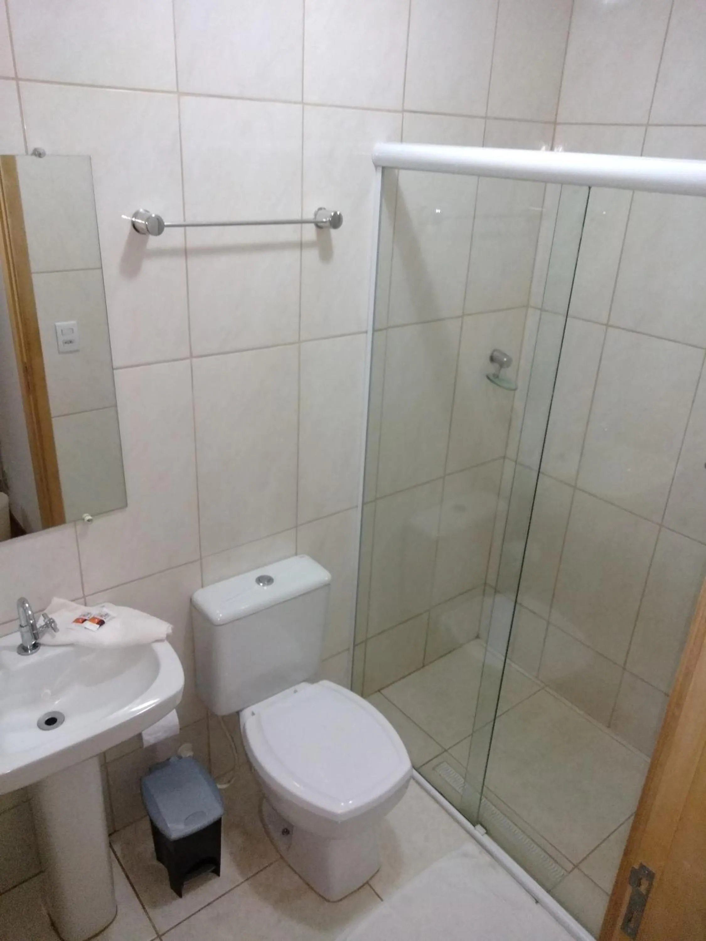 Shower in Ipê Rosa Hotel