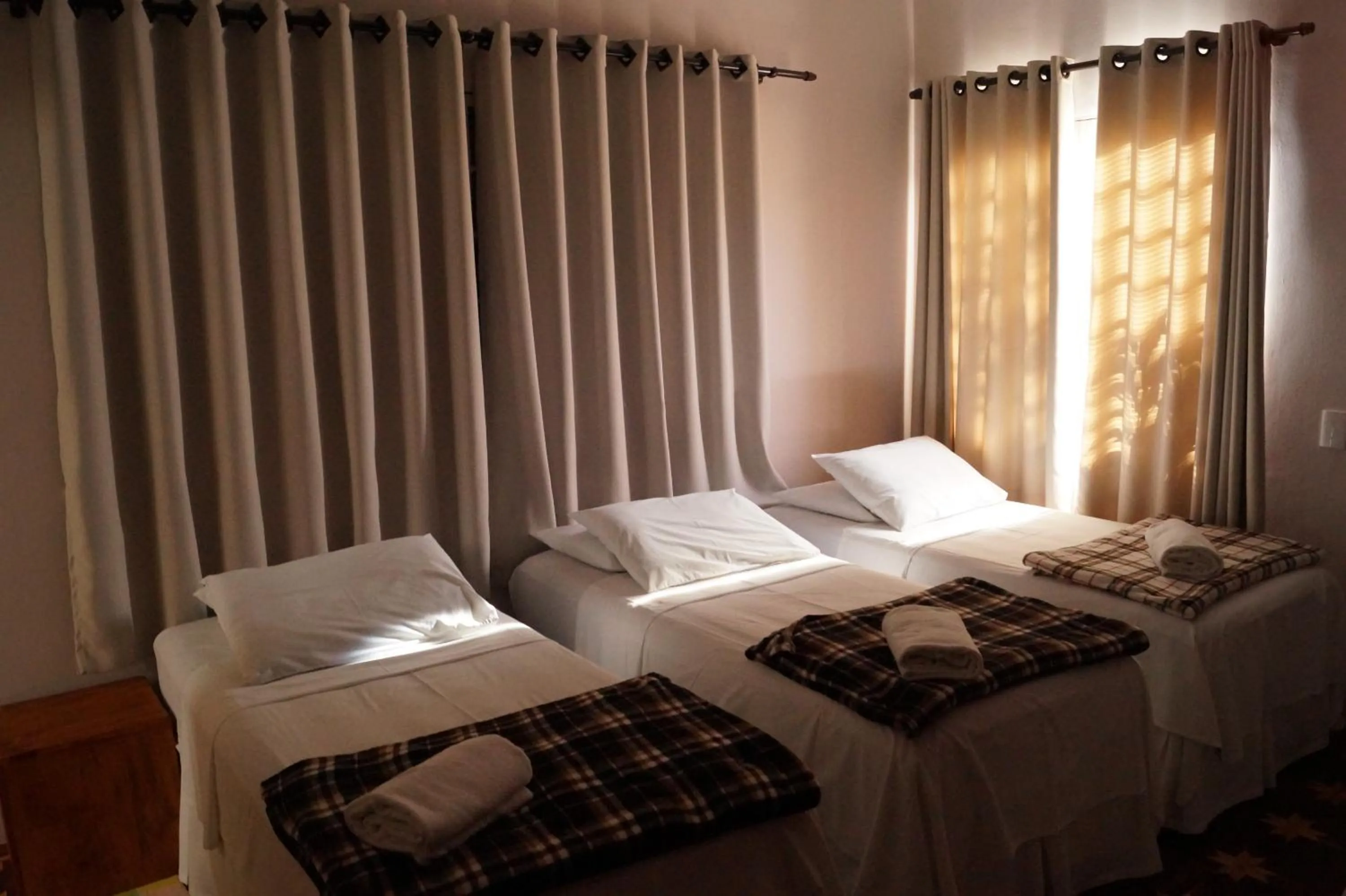 Bed in Ipê Rosa Hotel