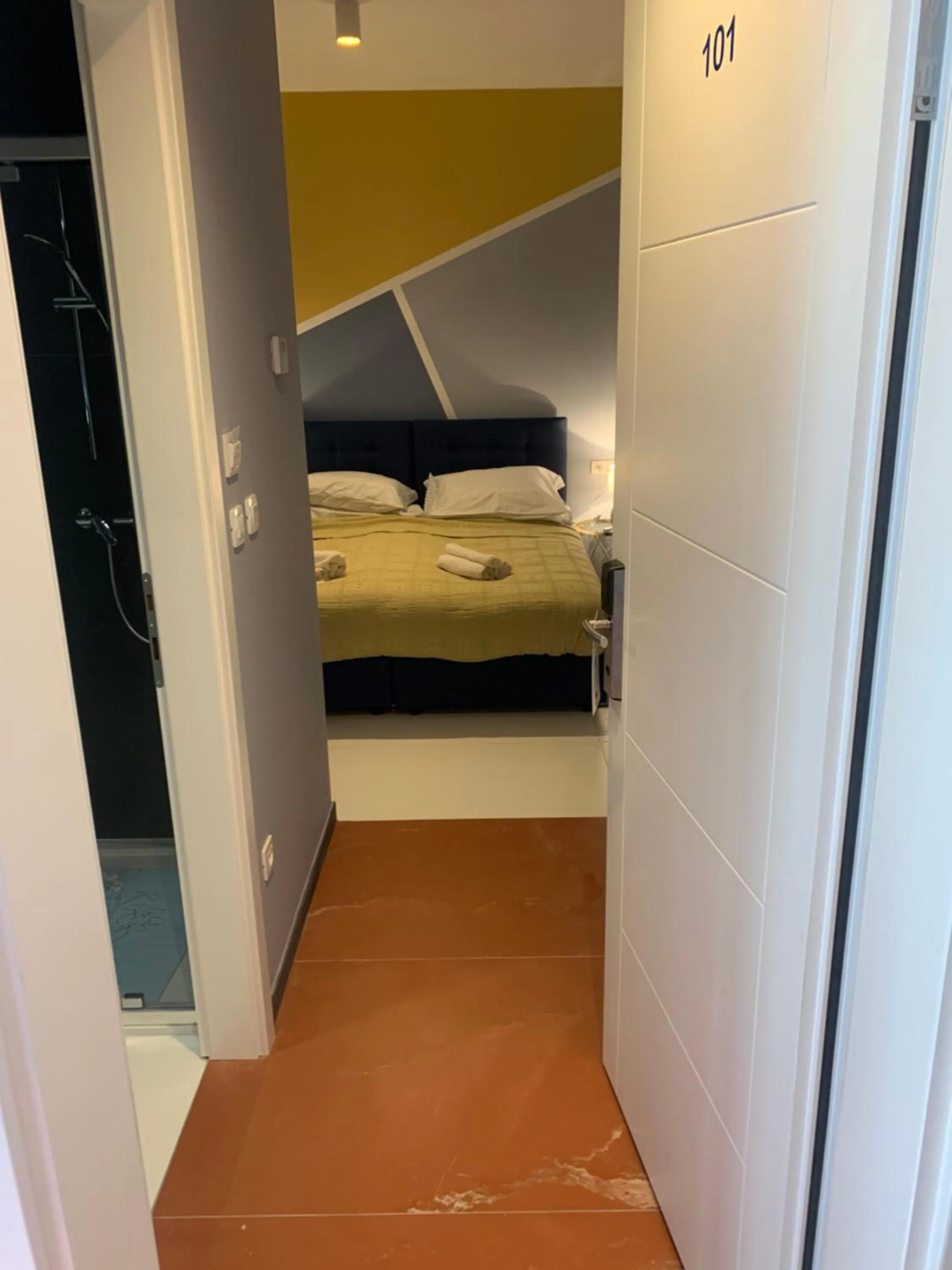 Bed in Hotel Elu Iris