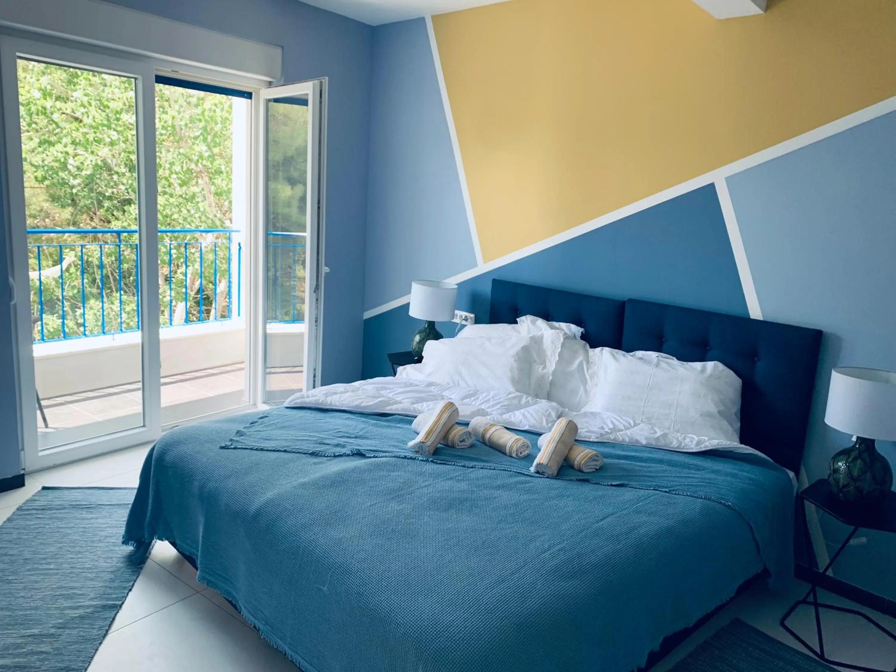 Bed in Hotel Elu Iris