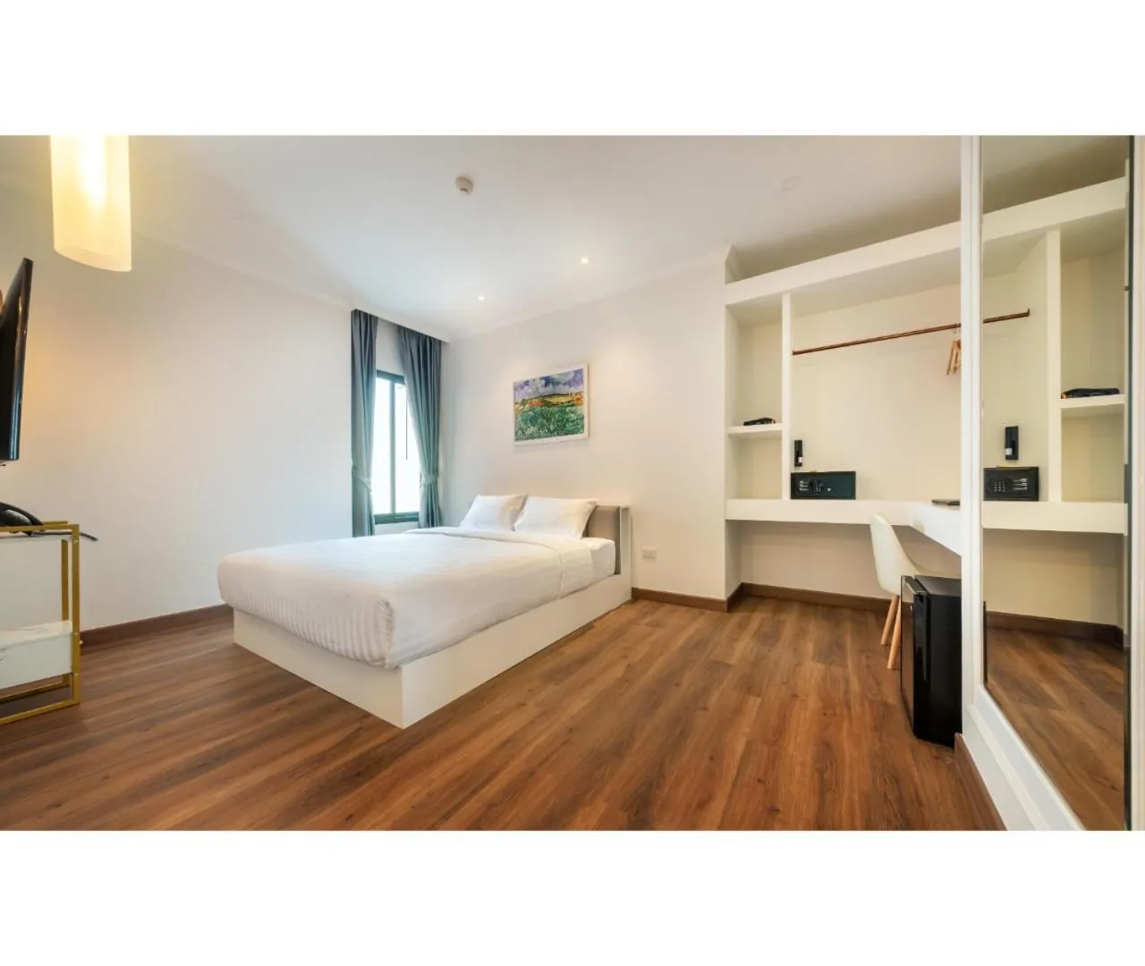 Bedroom, Bed in Nine River Hotel