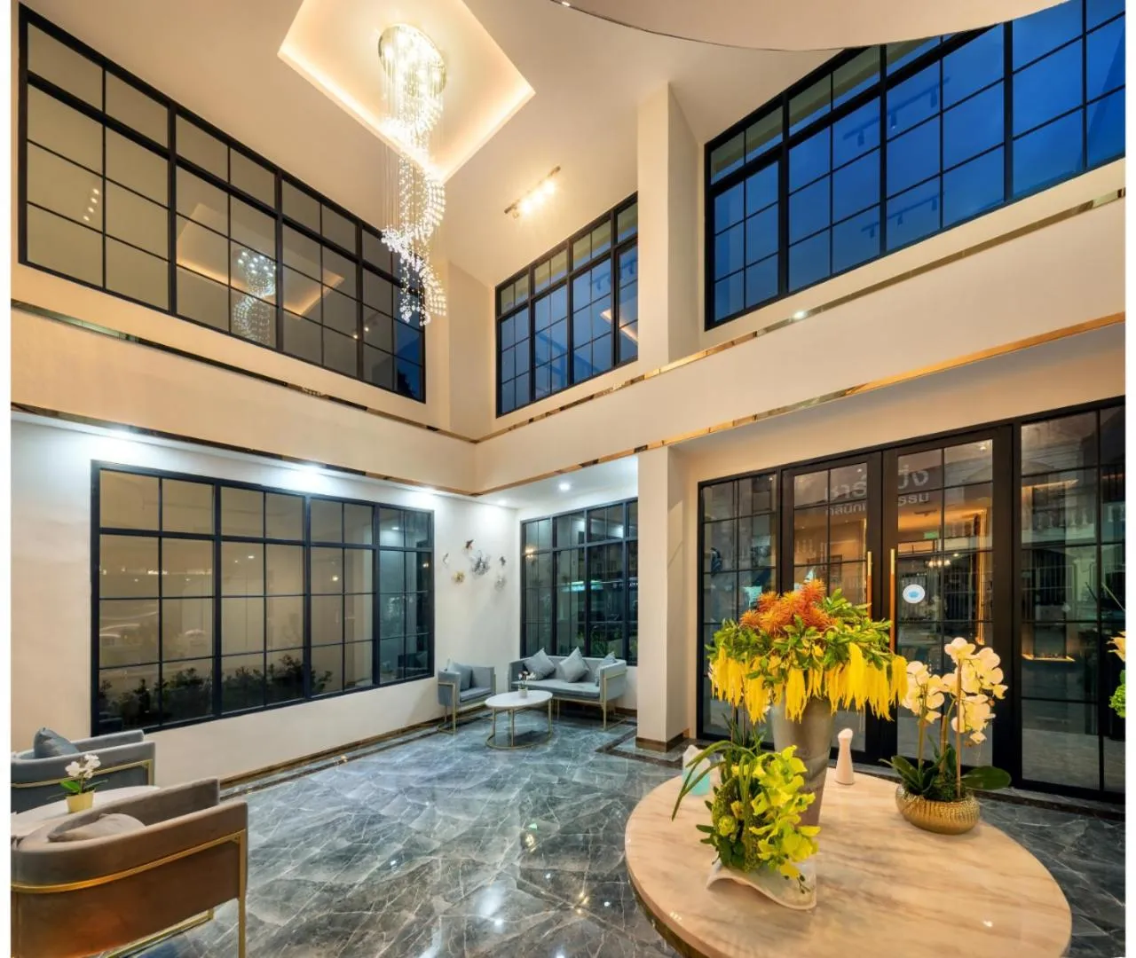 Lobby or reception in Nine River Hotel