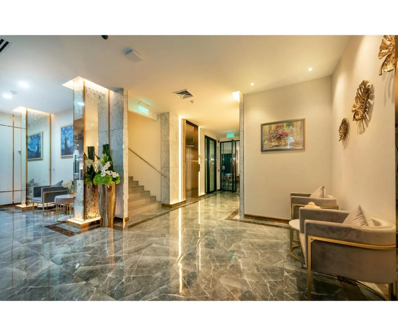 Lobby or reception in Nine River Hotel