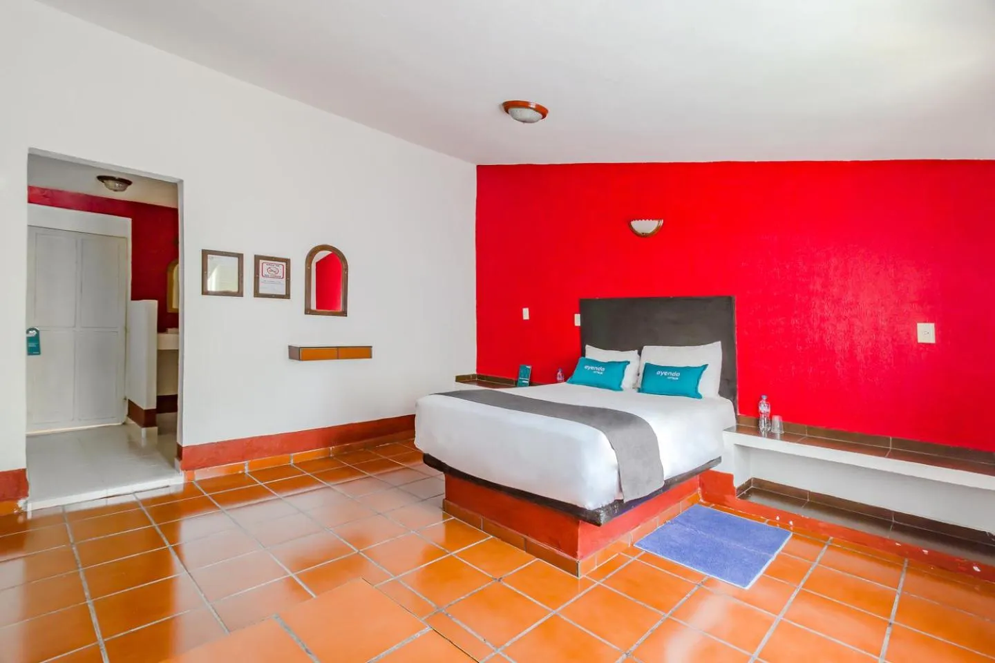 Bed in Ayenda Mesón del Río