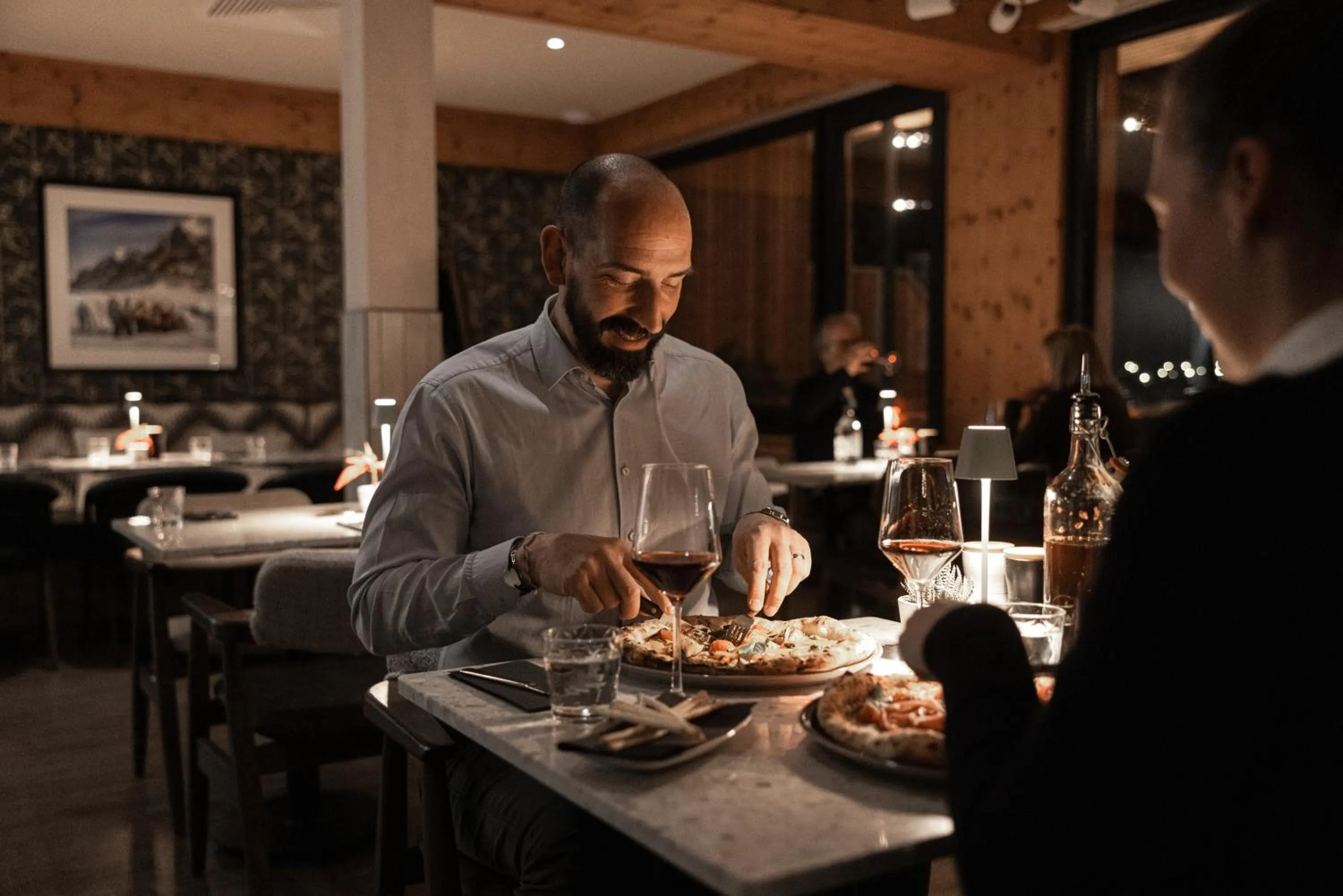 Restaurant/places to eat in Hotel Altein Arosa, a Faern Collection Resort