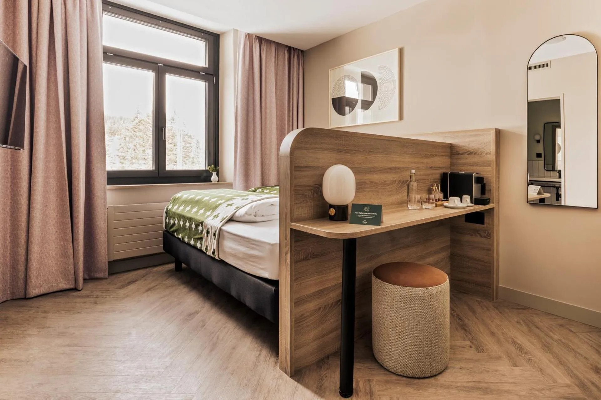 Bedroom, Bed in Hotel Altein Arosa, a Faern Collection Resort