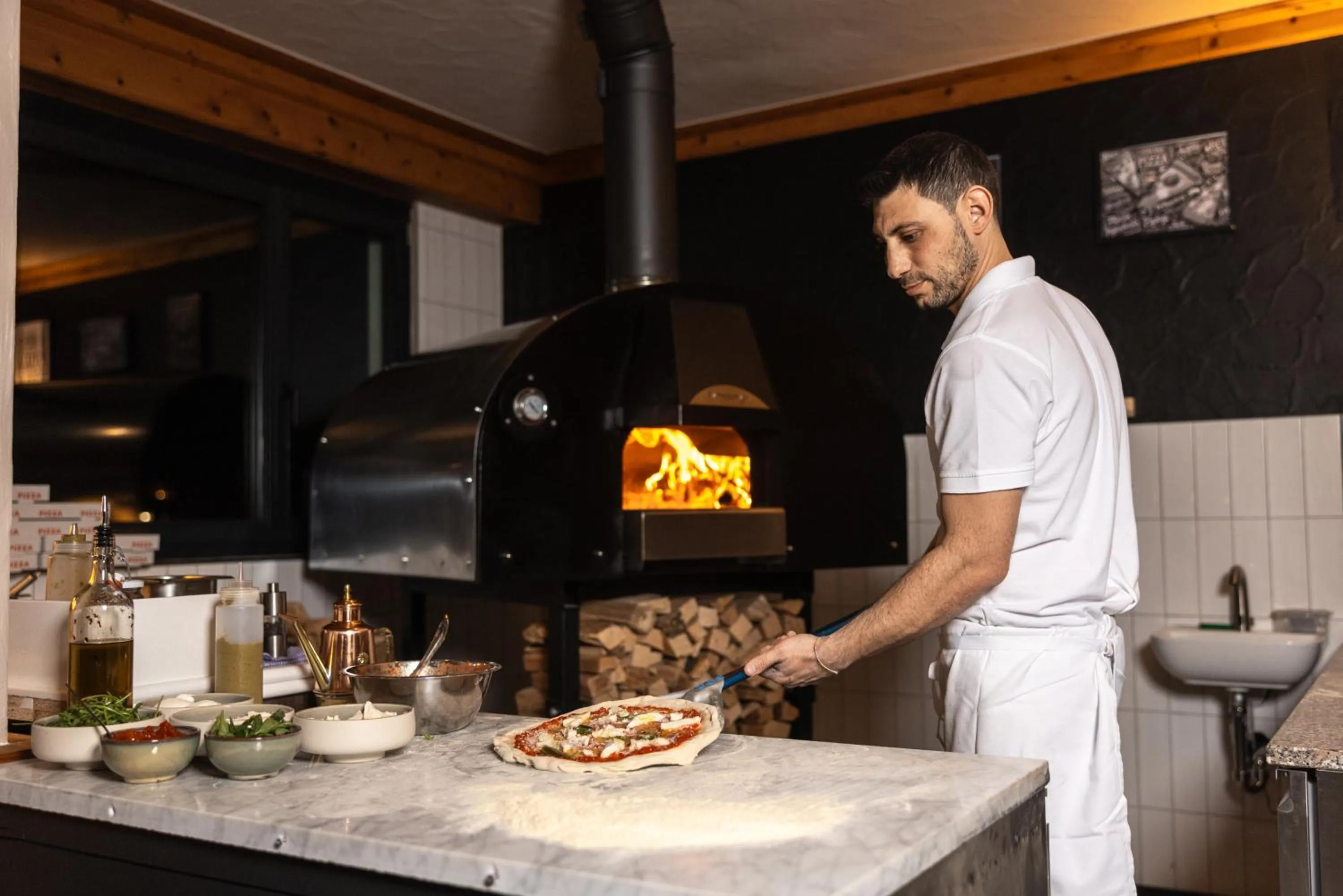 Restaurant/places to eat in Hotel Altein Arosa, a Faern Collection Resort