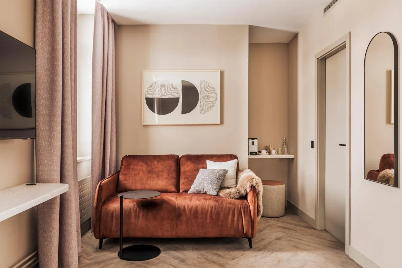 Bedroom in Hotel Altein Arosa, a Faern Collection Resort