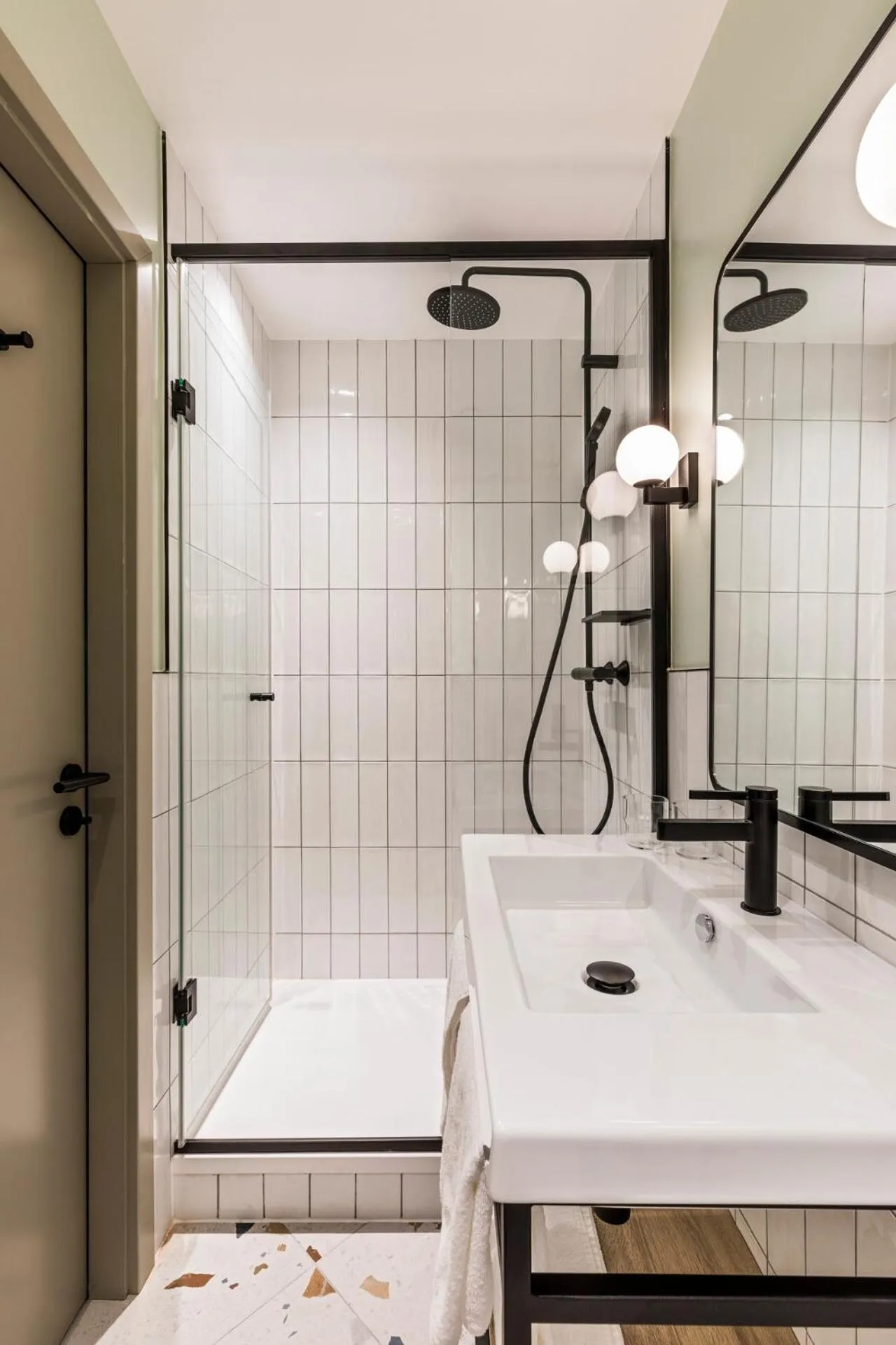 Shower in Hotel Altein Arosa, a Faern Collection Resort