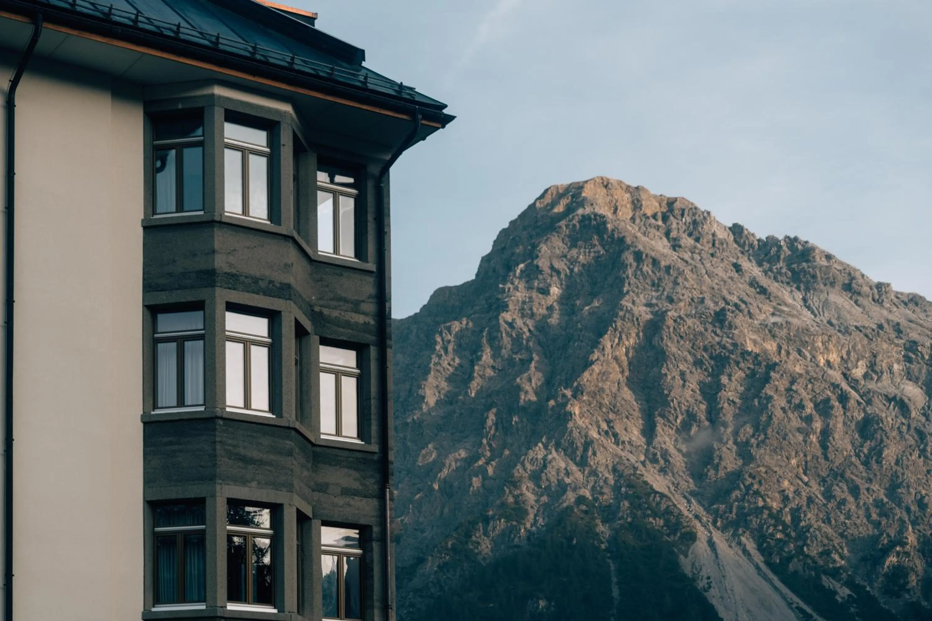 Property building in Hotel Altein Arosa, a Faern Collection Resort