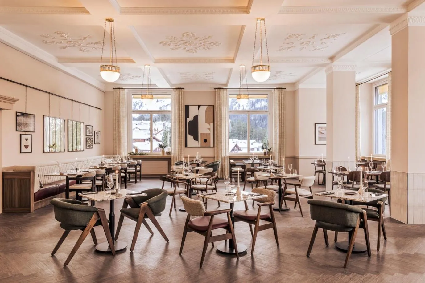 Restaurant/places to eat in Hotel Altein Arosa, a Faern Collection Resort