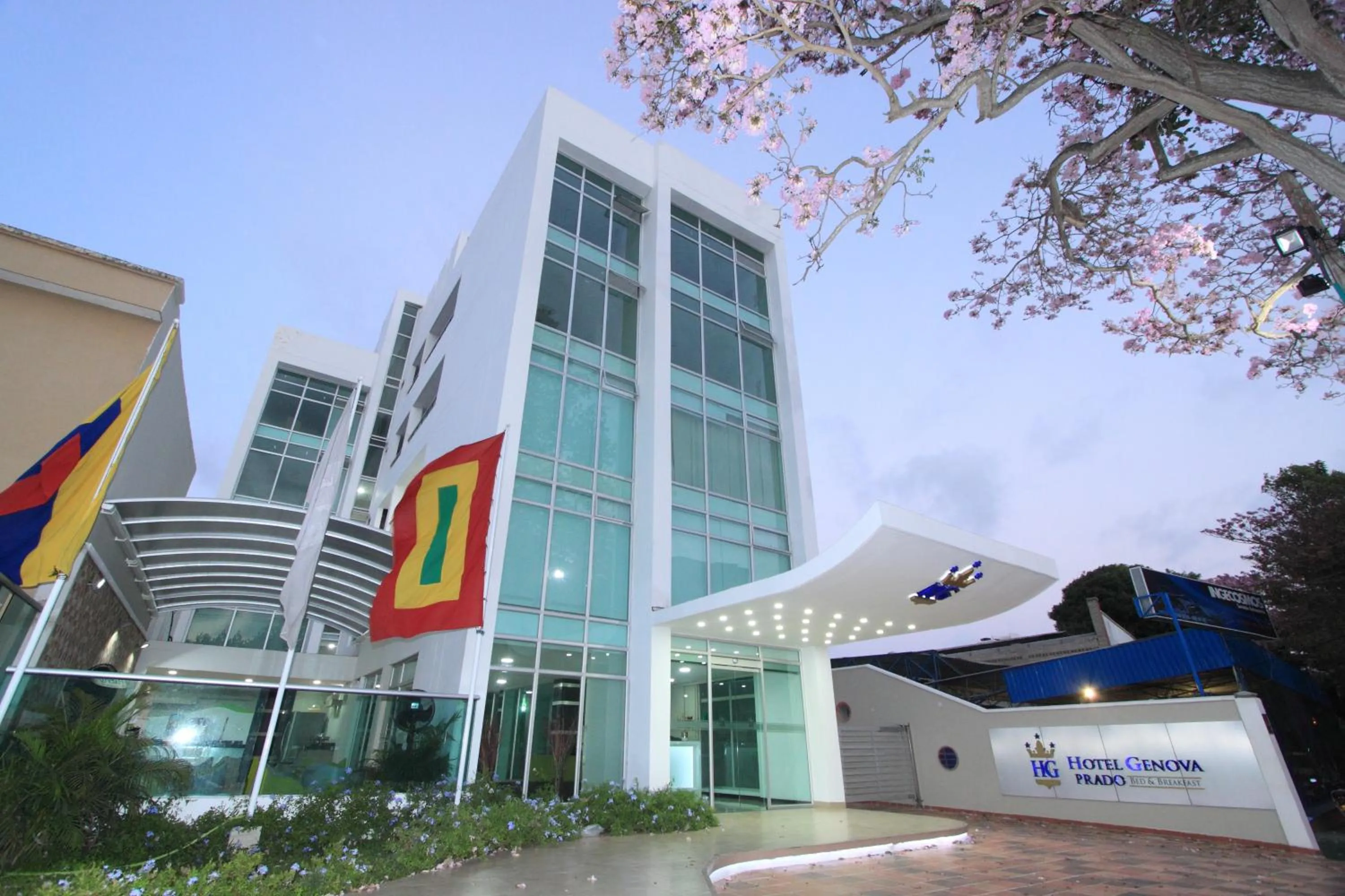 Property building in Hotel Genova Prado