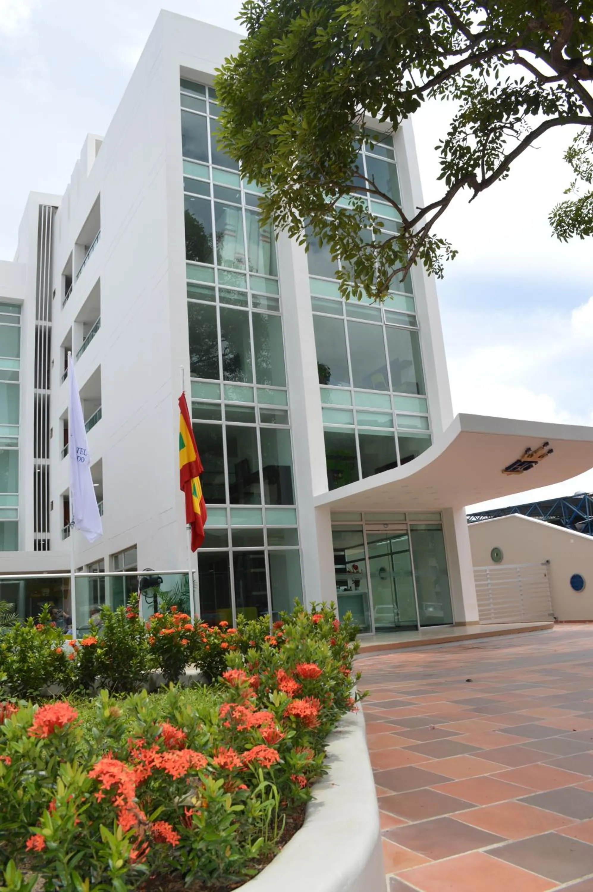 Facade/entrance in Hotel Genova Prado