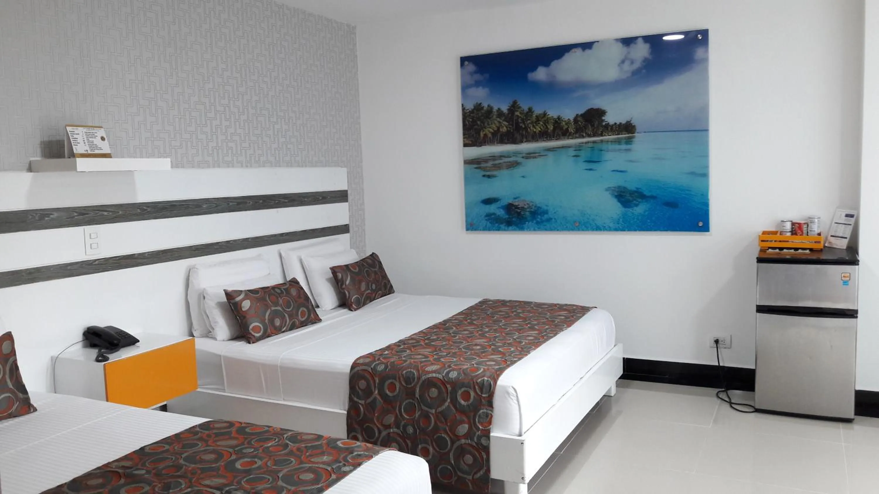 Bed in Hotel Genova Prado