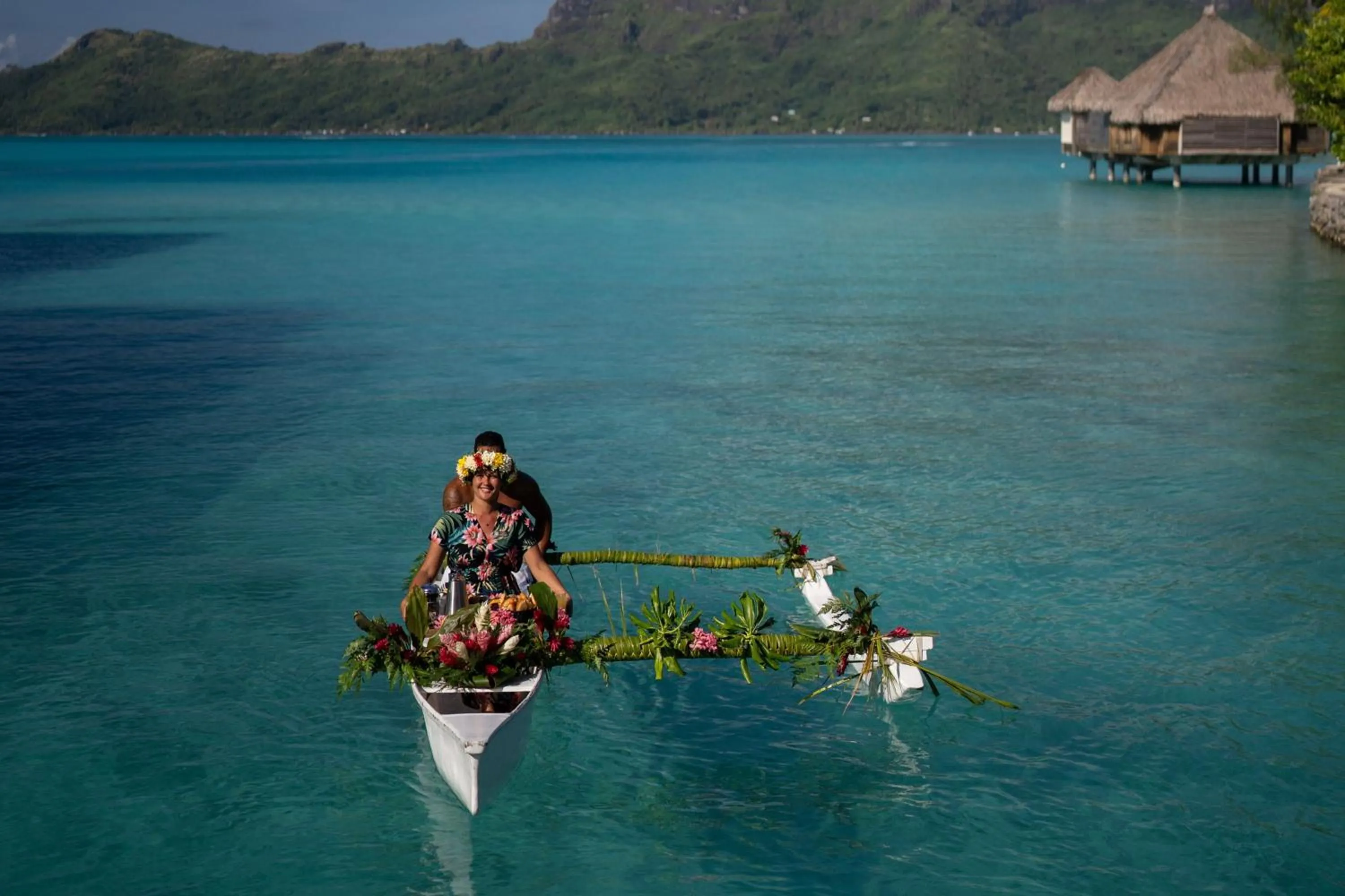 Breakfast in The St. Regis Bora Bora Resort
