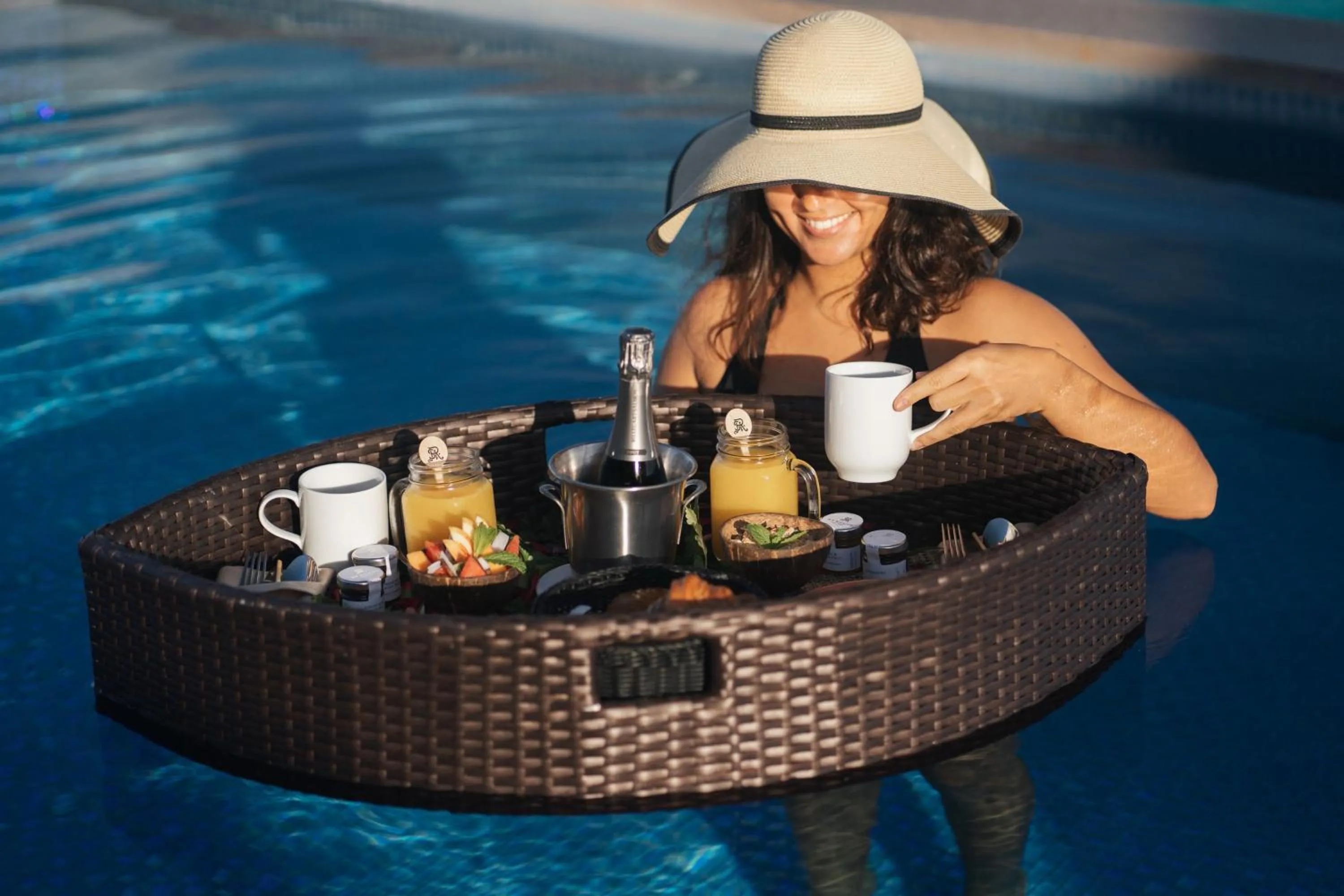 Breakfast in The St. Regis Bora Bora Resort