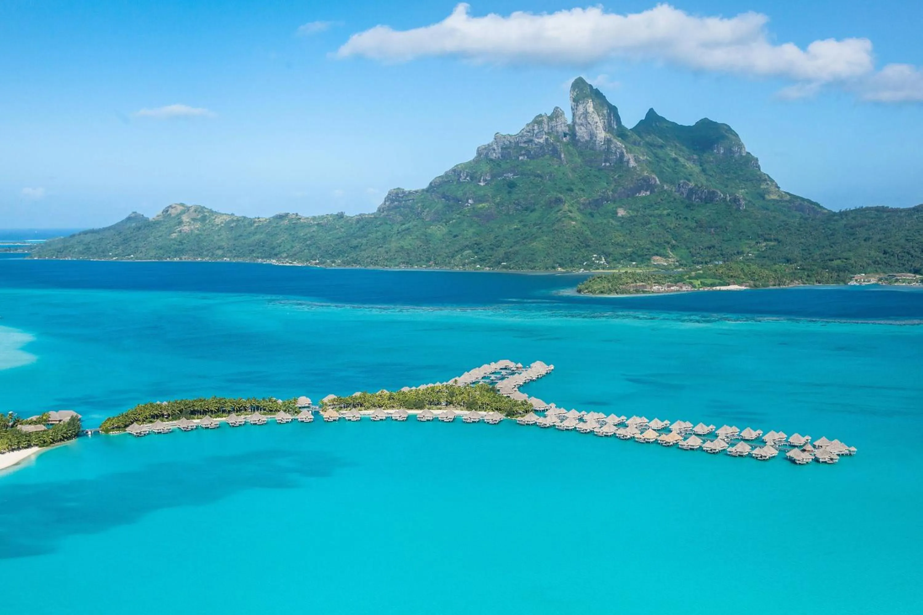 Property building in The St. Regis Bora Bora Resort