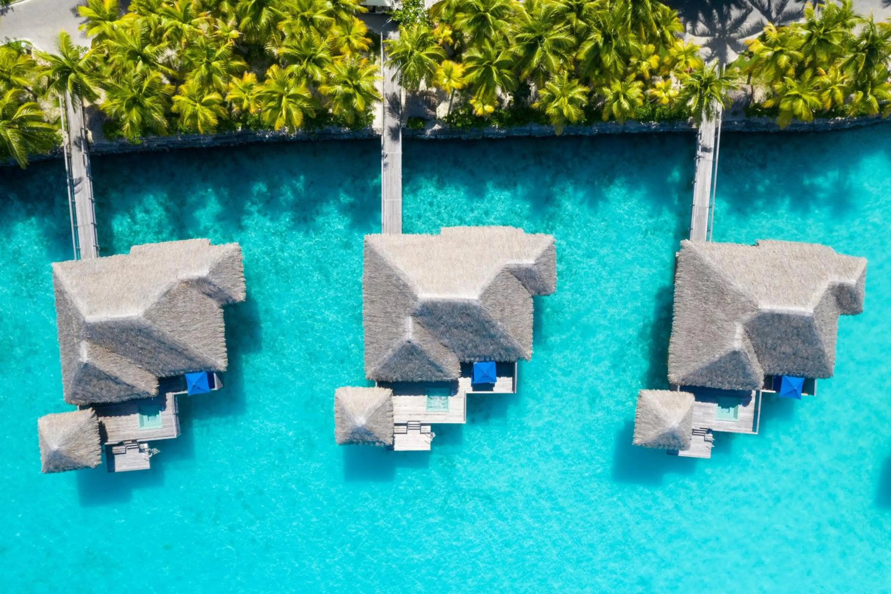 Property building in The St. Regis Bora Bora Resort