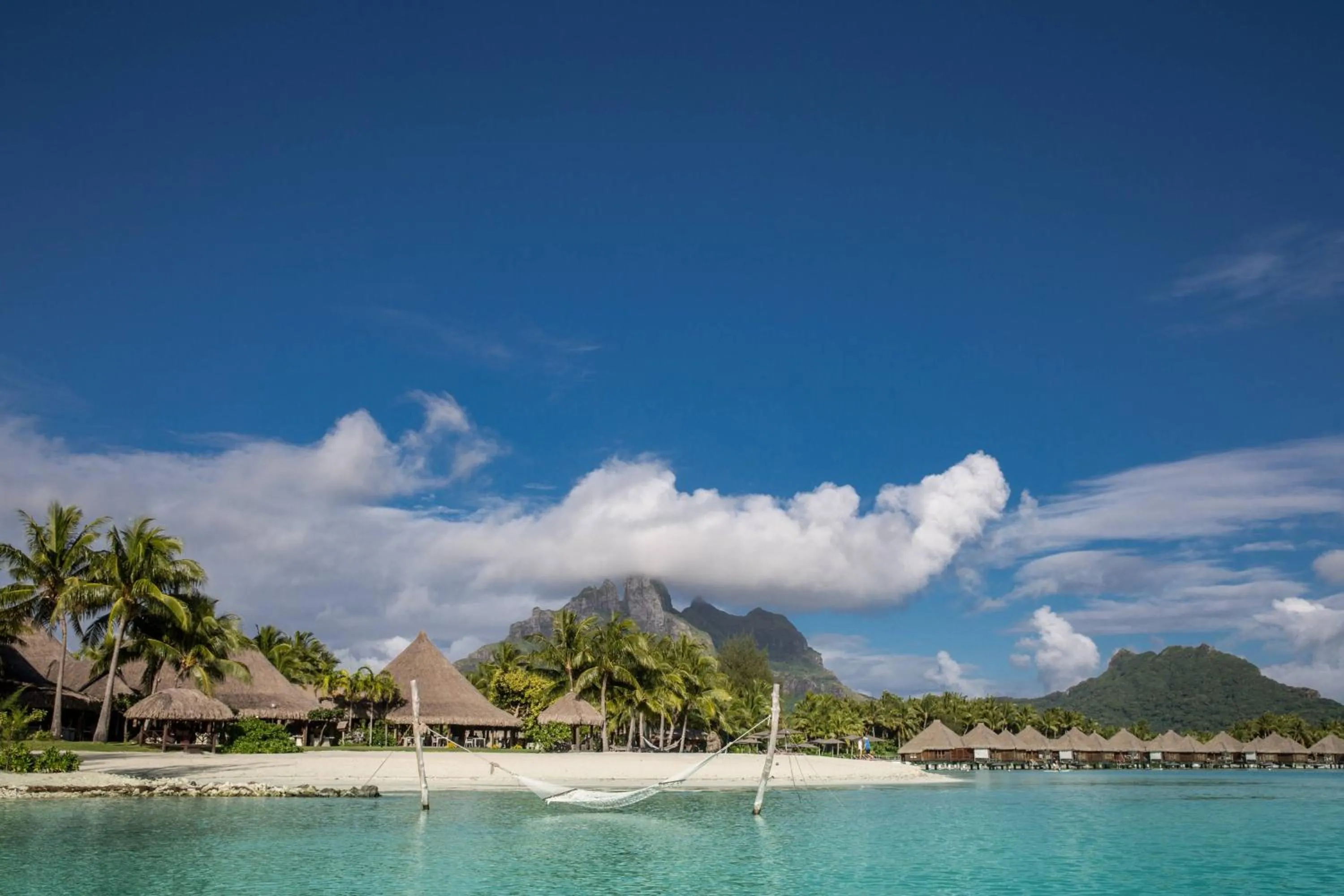 Beach in The St. Regis Bora Bora Resort