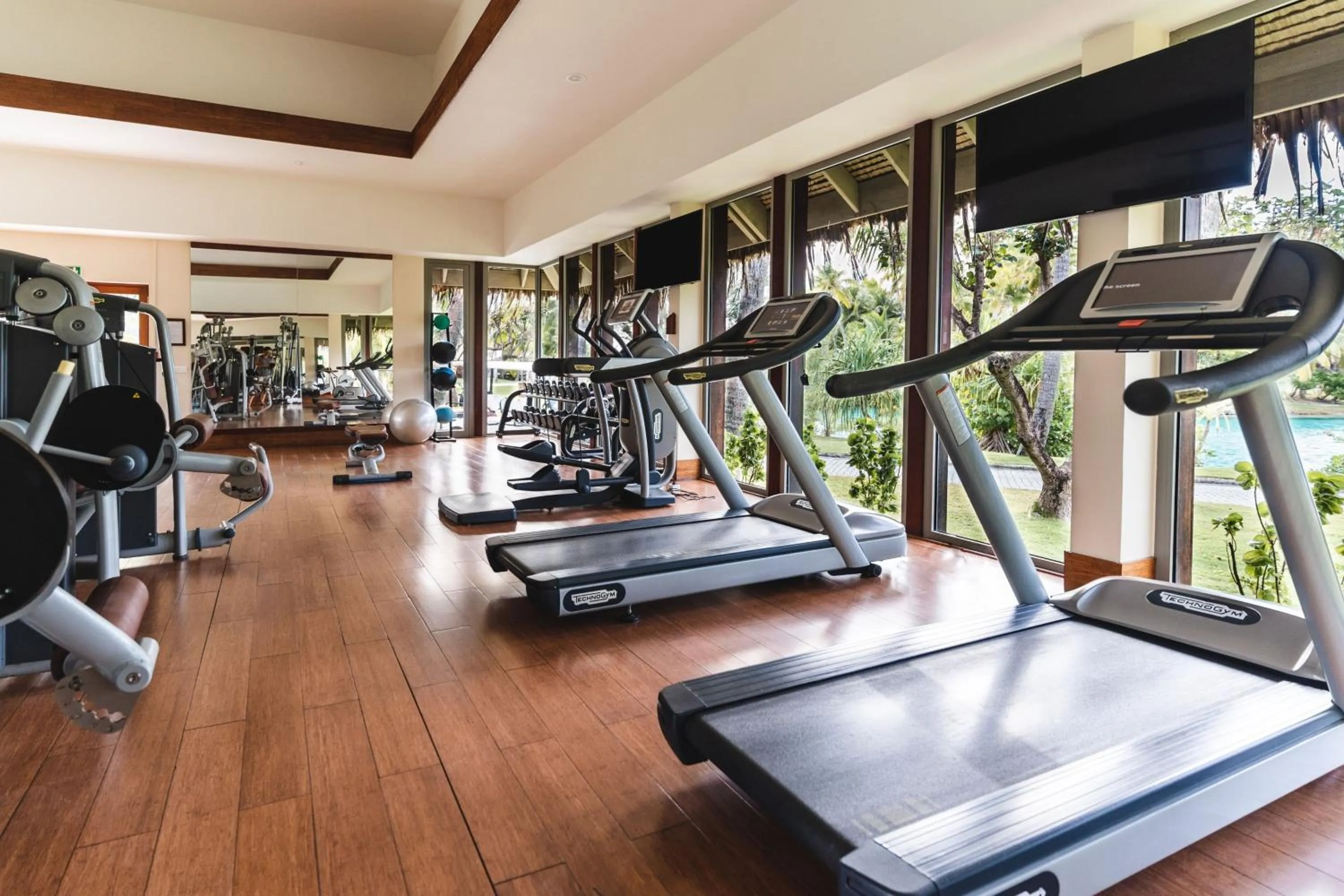 Fitness centre/facilities in The St. Regis Bora Bora Resort