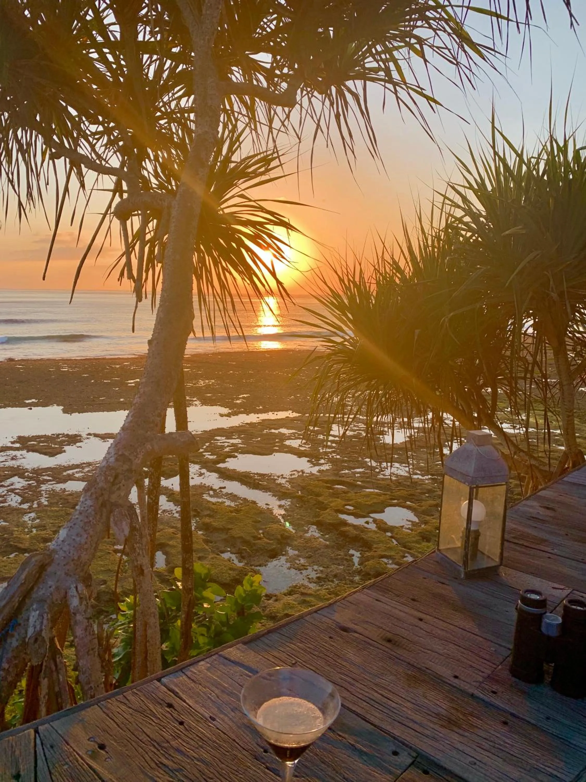Beach in The Palms Ceningan Hotel