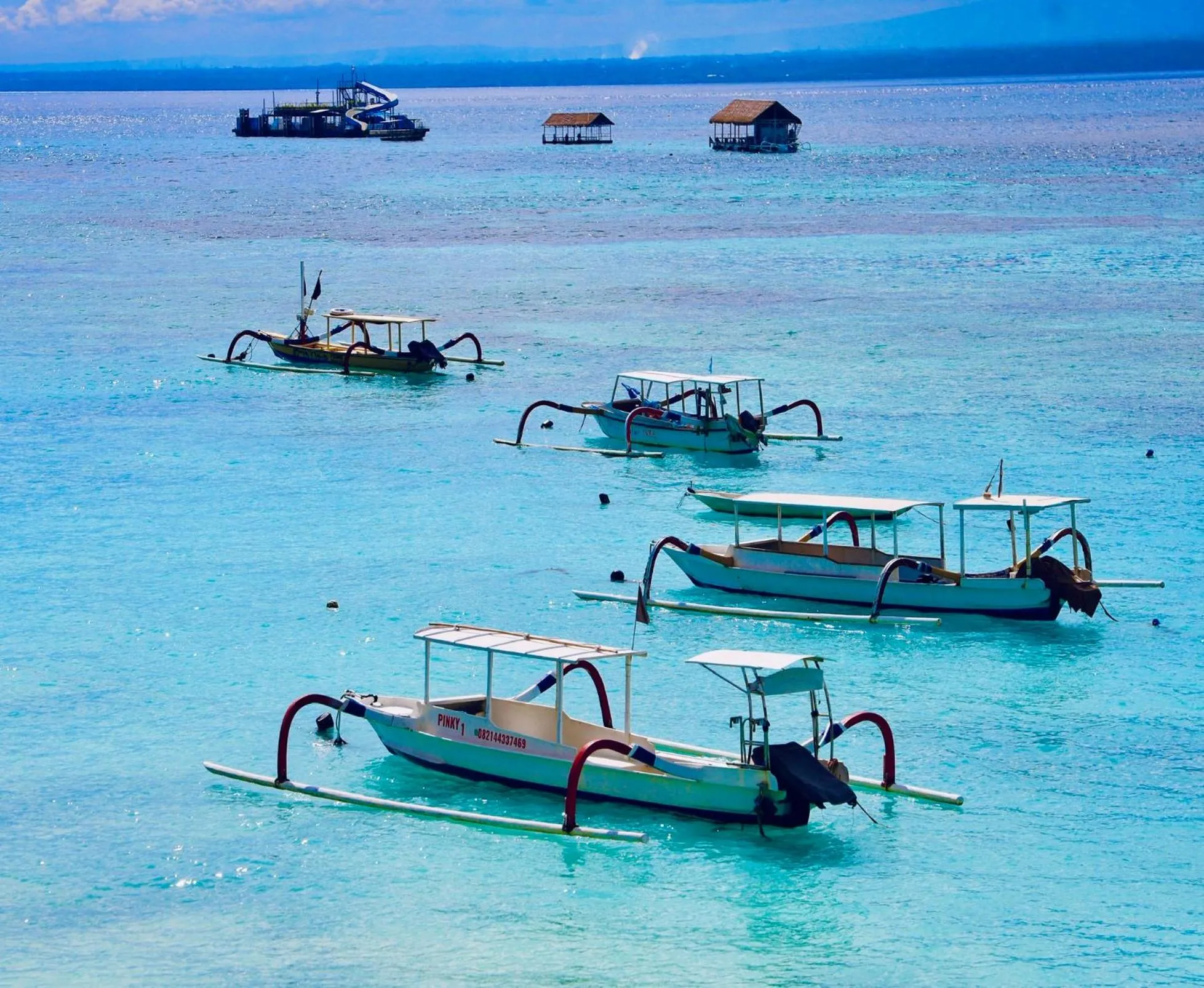 Natural landscape in The Palms Ceningan Hotel