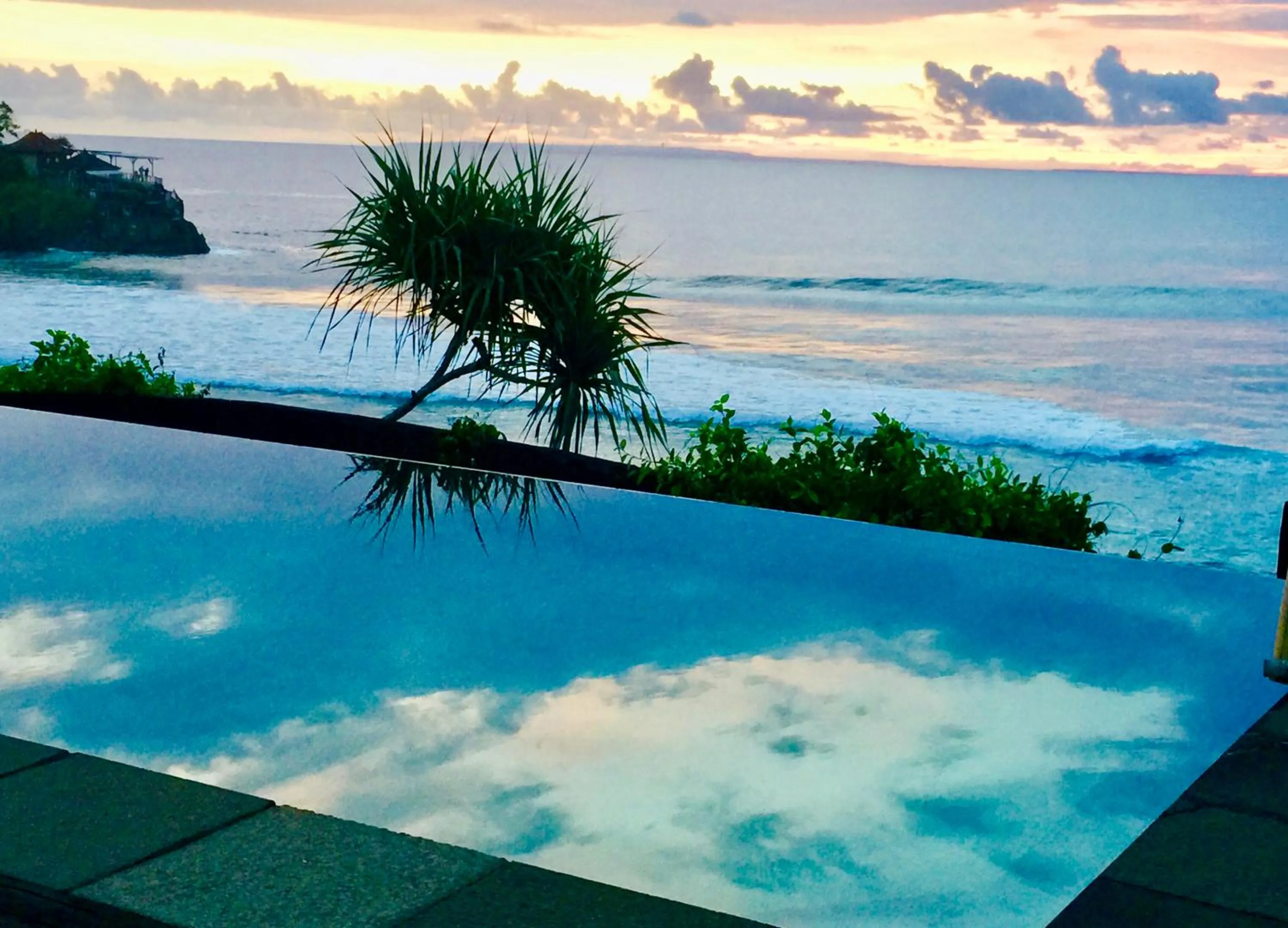 Property building in The Palms Ceningan Hotel