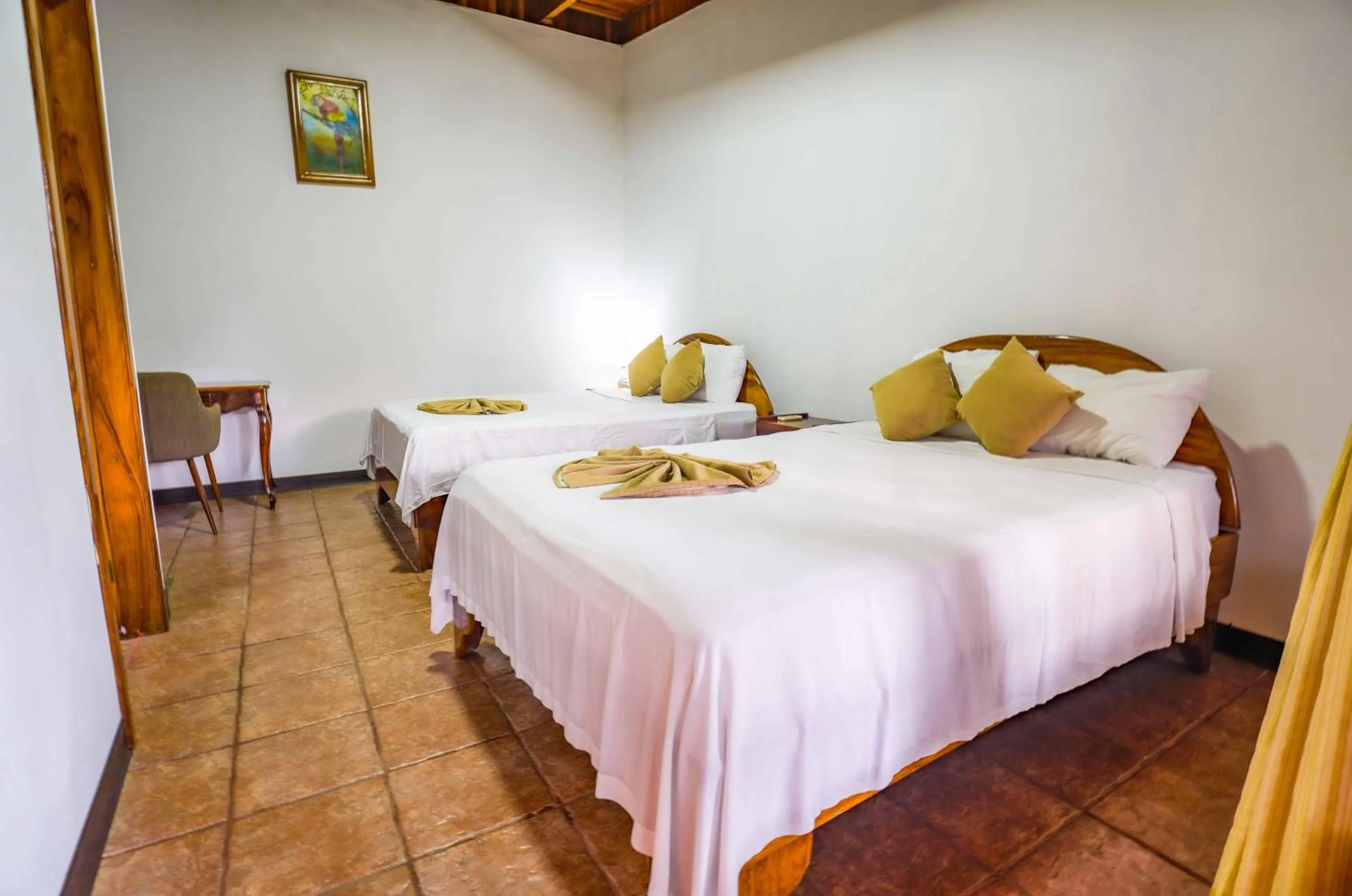 Bed in Poshtel Arenal