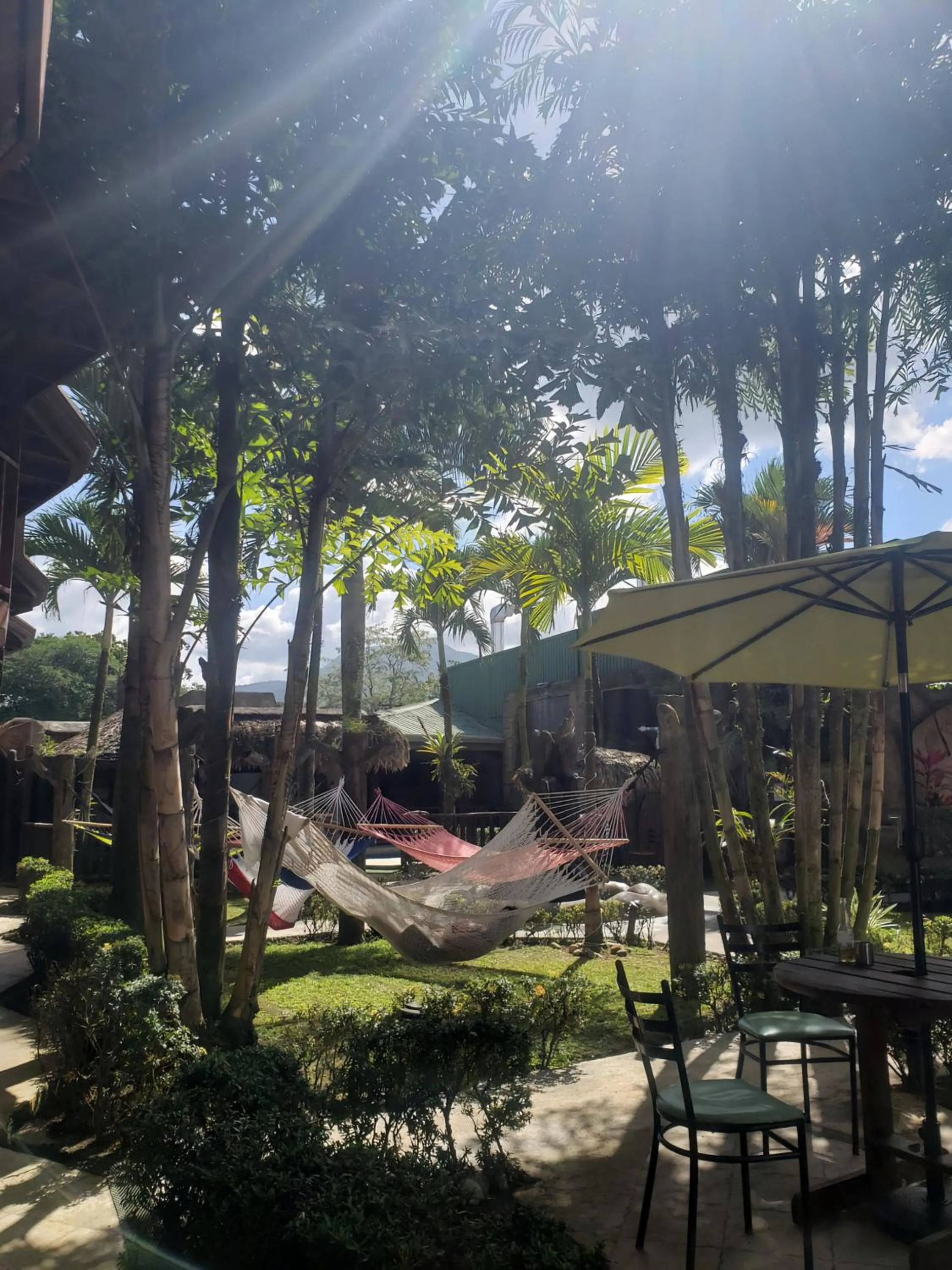 Patio in Poshtel Arenal