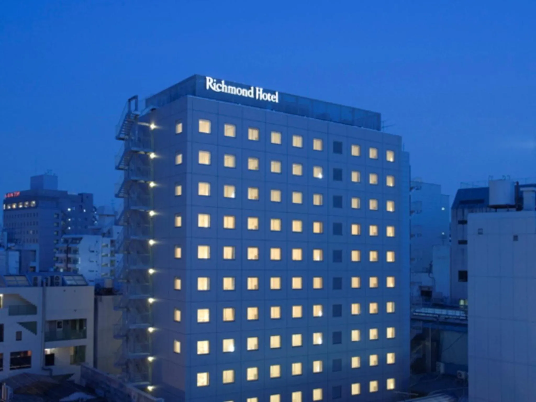 Property building in Richmond Hotel Kumamoto Shinshigai