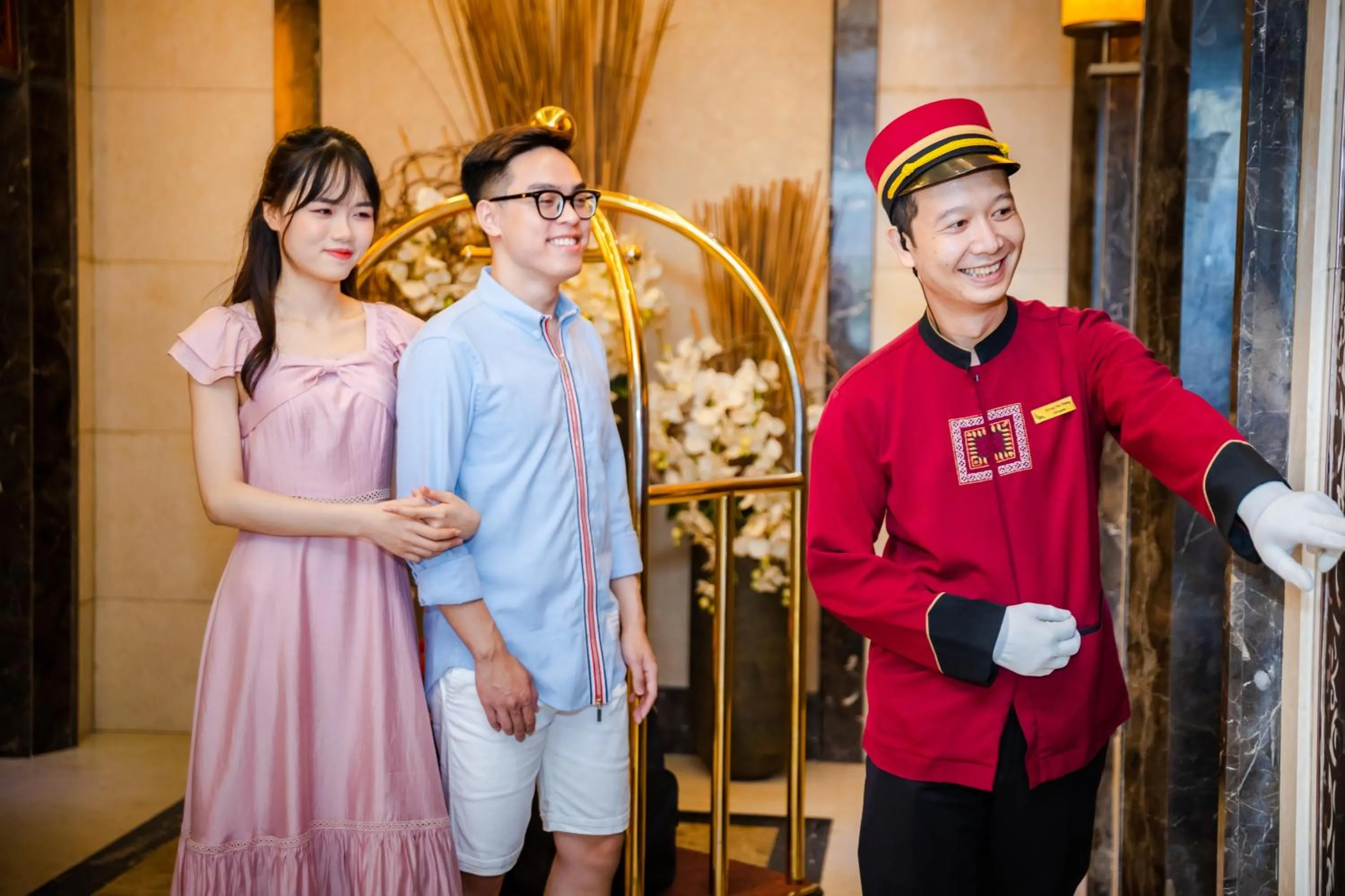 Staff in Muong Thanh Luxury Quang Ninh Hotel