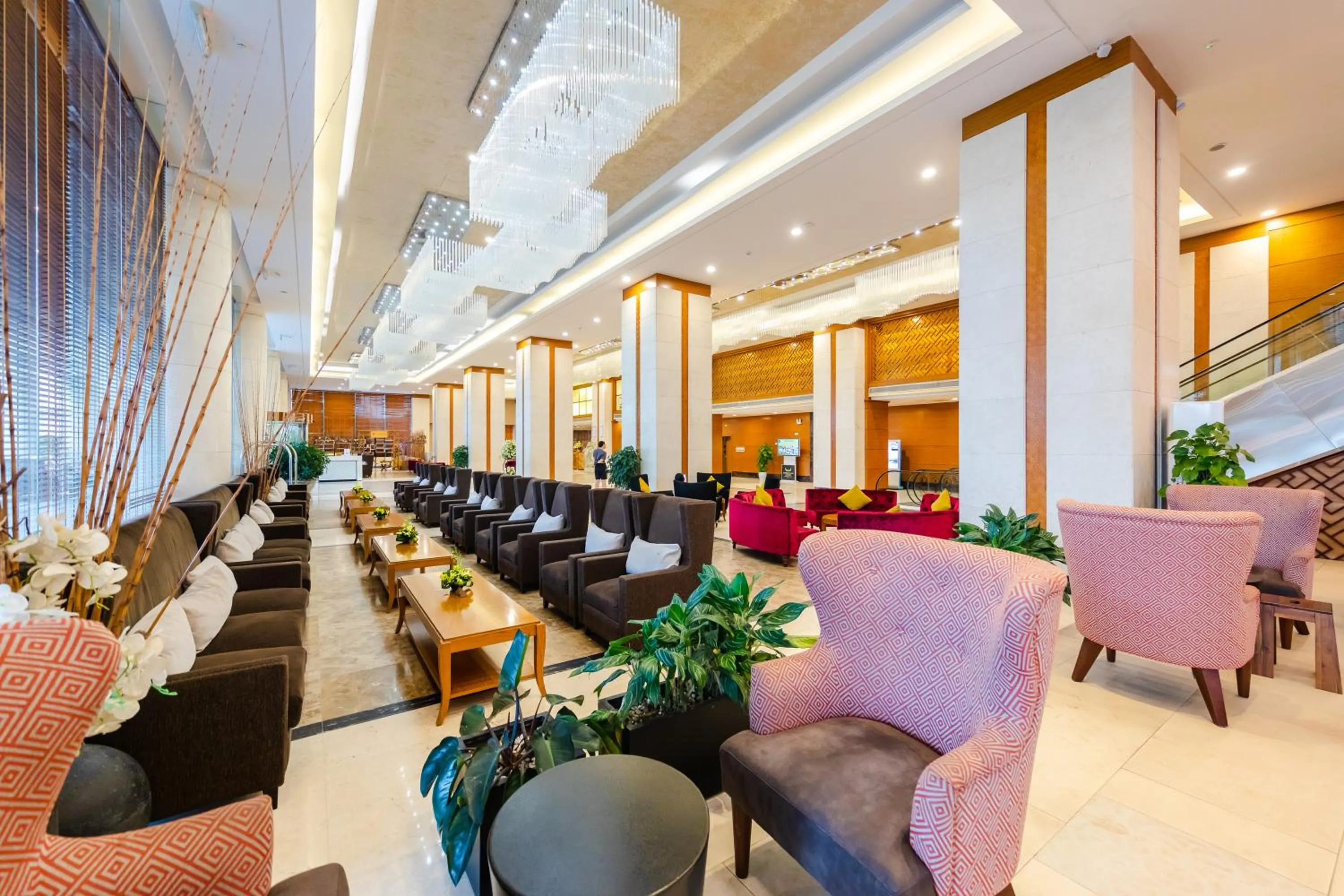 Lobby or reception in Muong Thanh Luxury Quang Ninh Hotel
