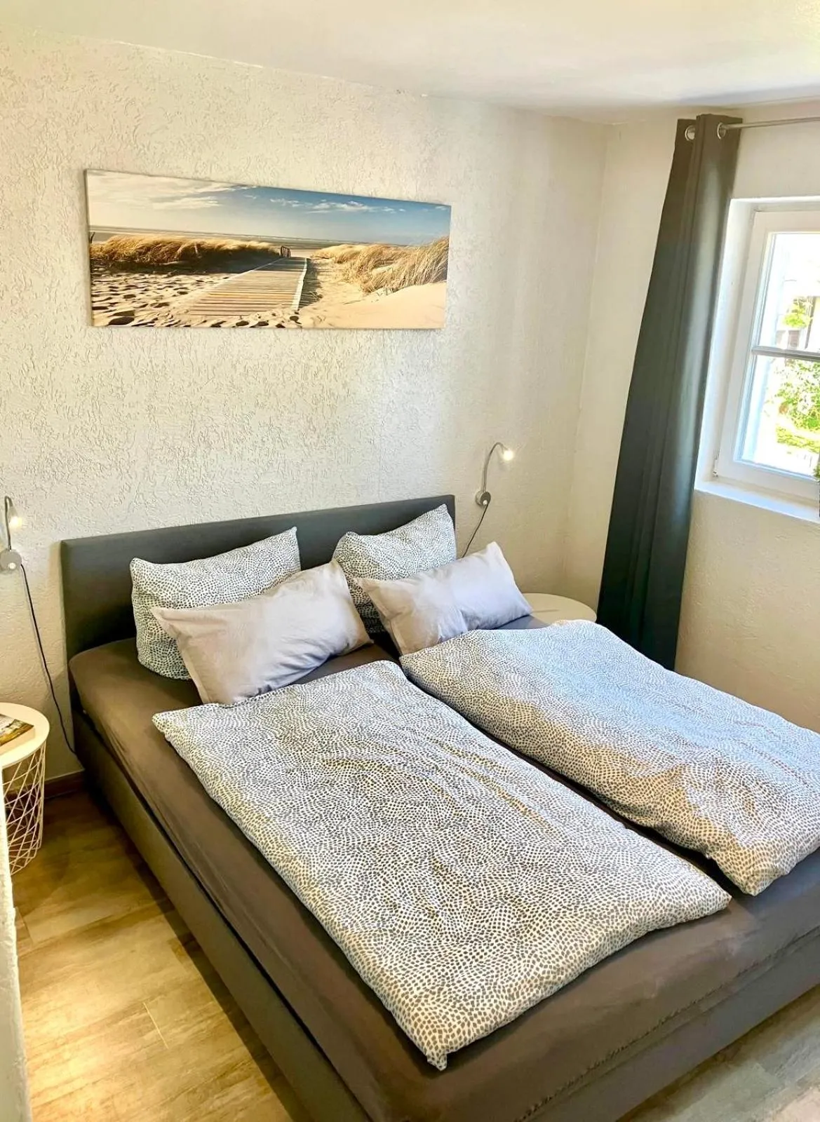 Bed in Haus Ferienglück Sauna im Haus