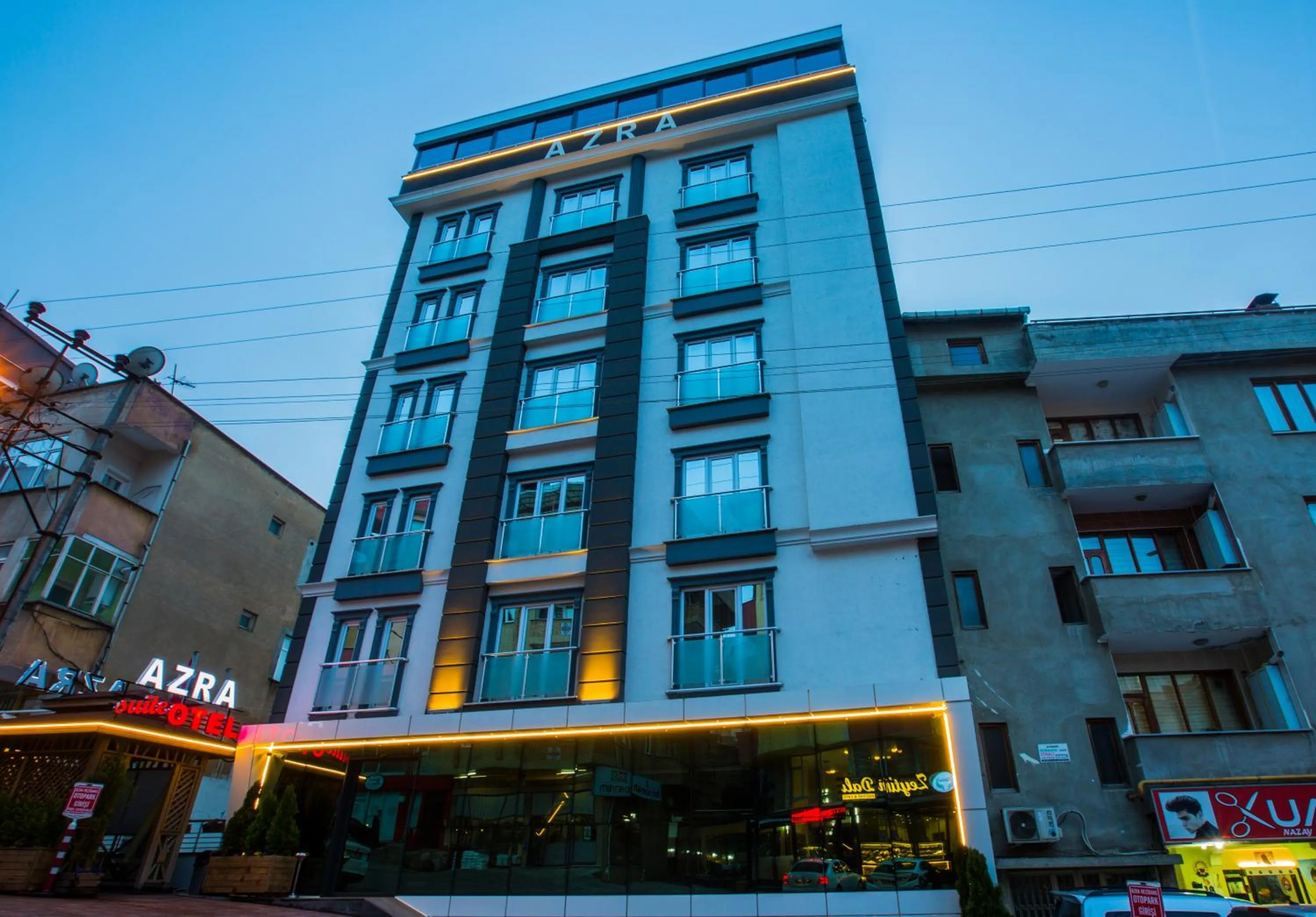 Property building in Azra Residence Otel