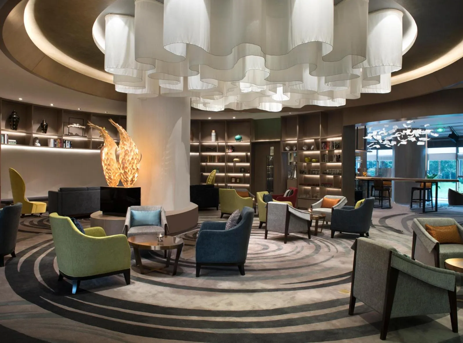 Lounge or bar in Grand Millennium Shanghai HongQiao