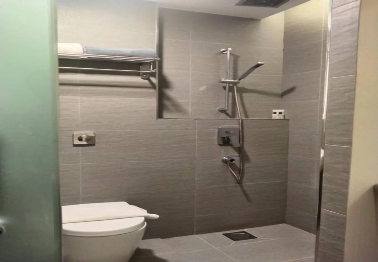 Toilet in Minimalist Hotel