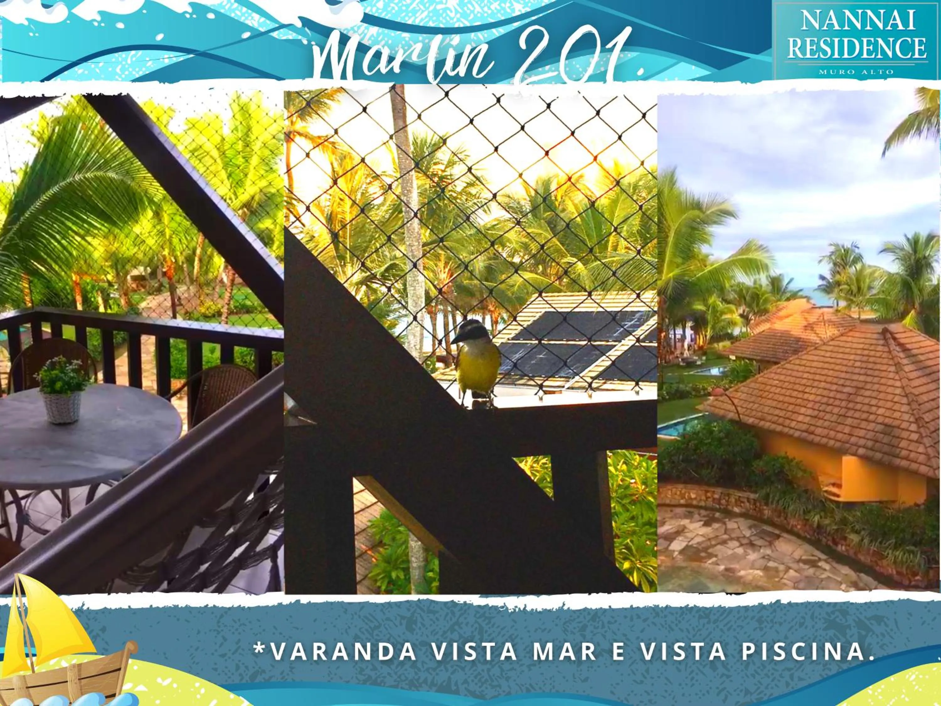 Balcony/Terrace in NANNAI RESIDENCE VISTA MAR Muro alto