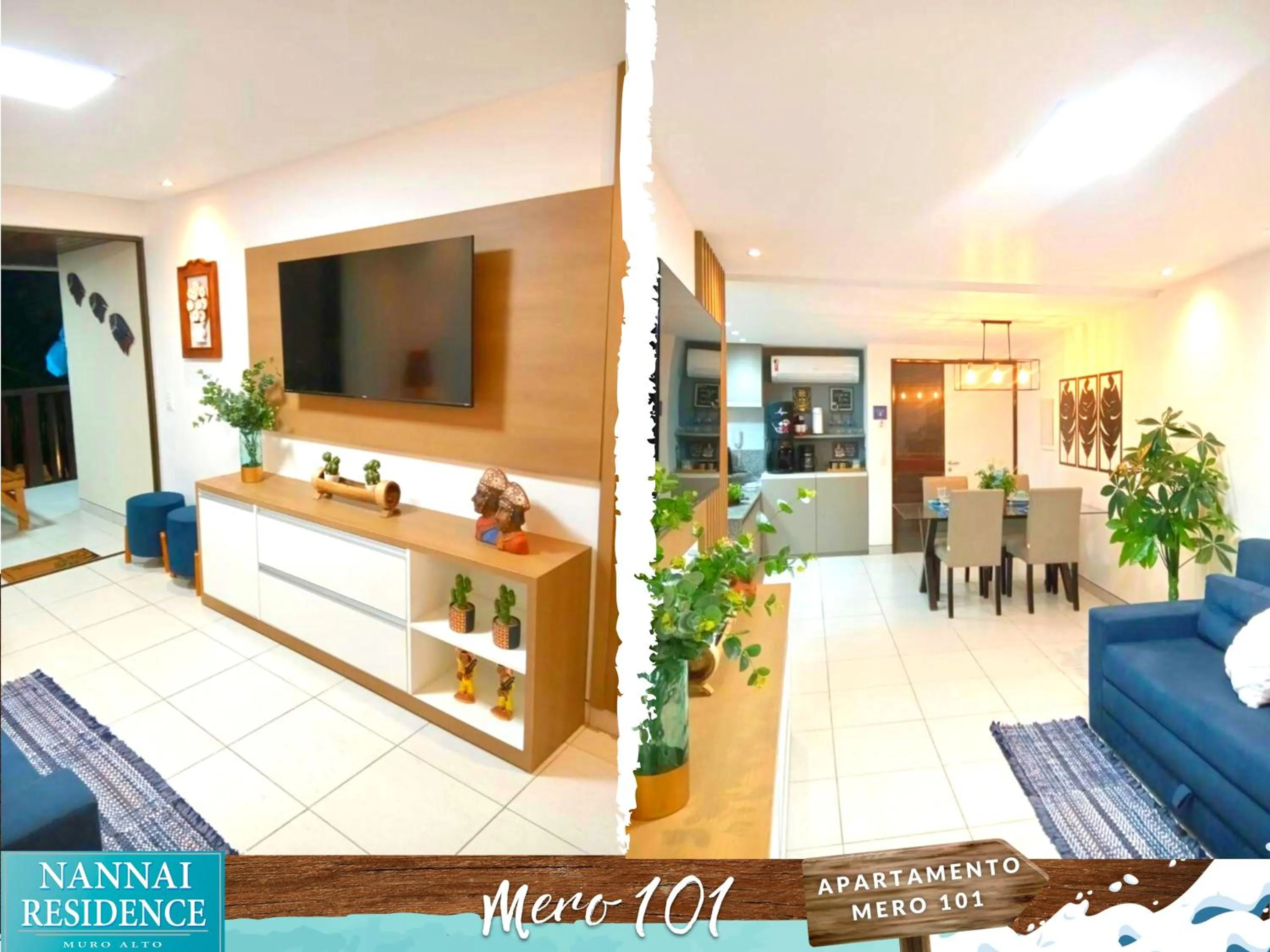 TV and multimedia in NANNAI RESIDENCE VISTA MAR Muro alto