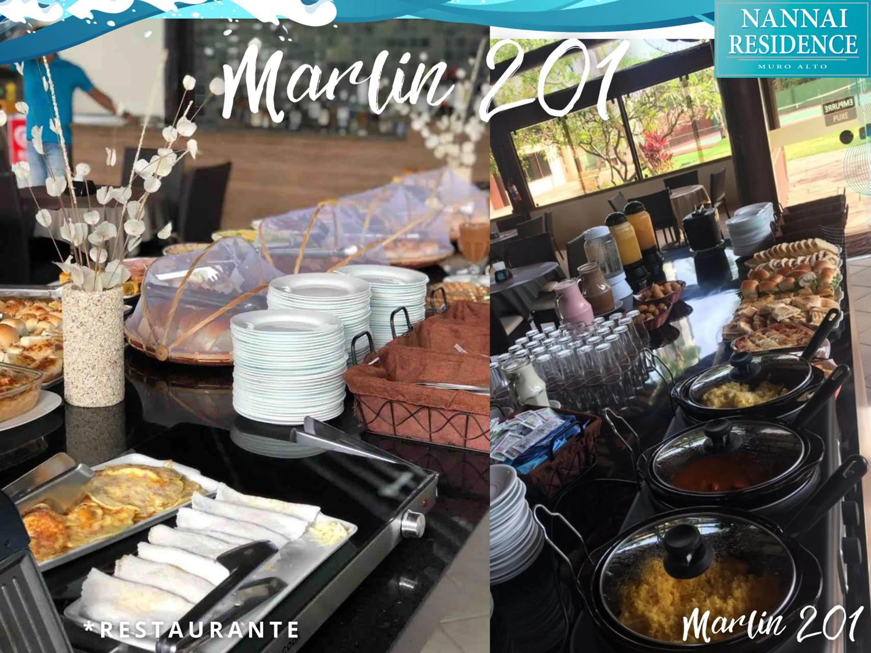 Food and drinks in NANNAI RESIDENCE VISTA MAR Muro alto