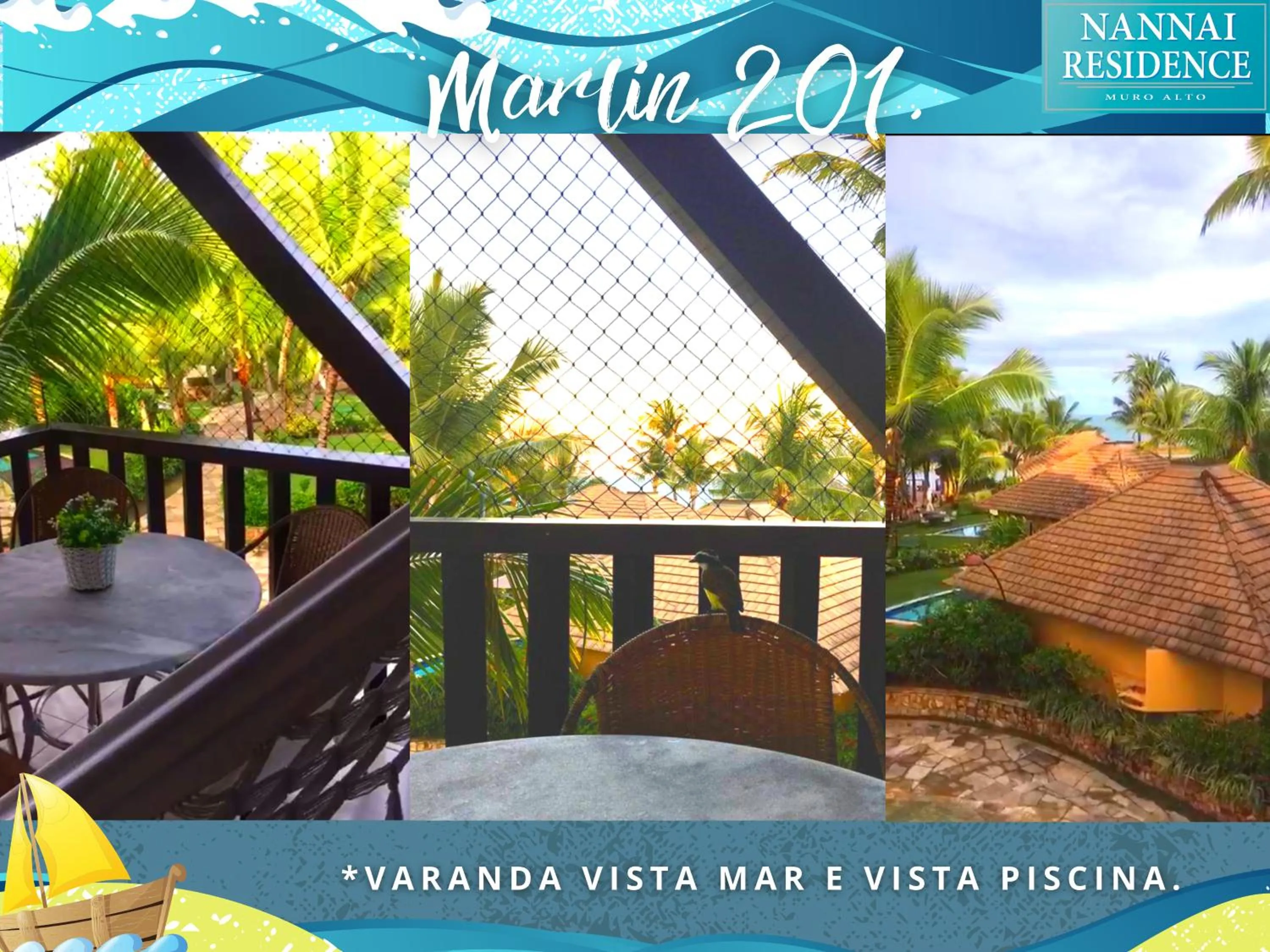 Balcony/Terrace in NANNAI RESIDENCE VISTA MAR Muro alto