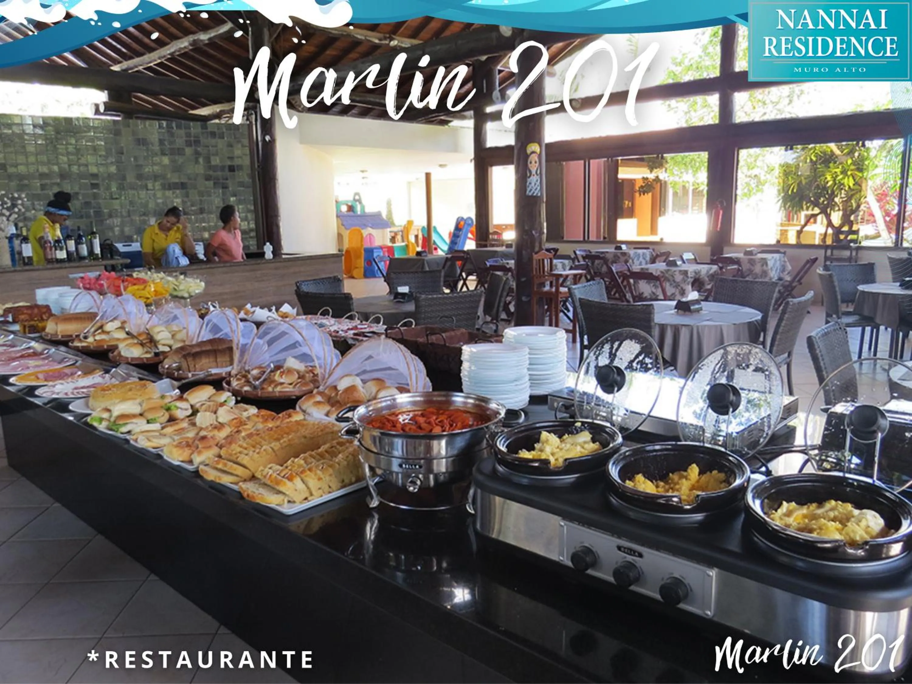 Restaurant/places to eat in NANNAI RESIDENCE VISTA MAR Muro alto